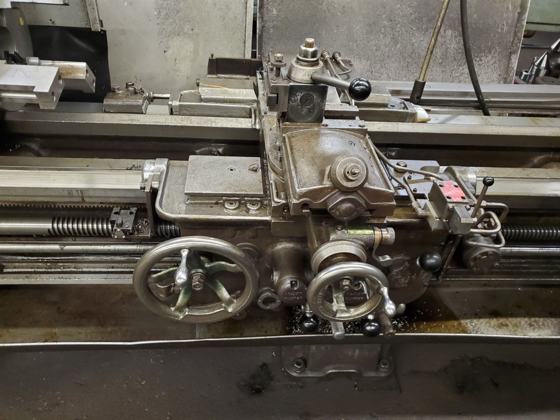 Axelson 20 18" Manual Lathe (Opening bid Includes Rigging Fee) - Image 6 of 13