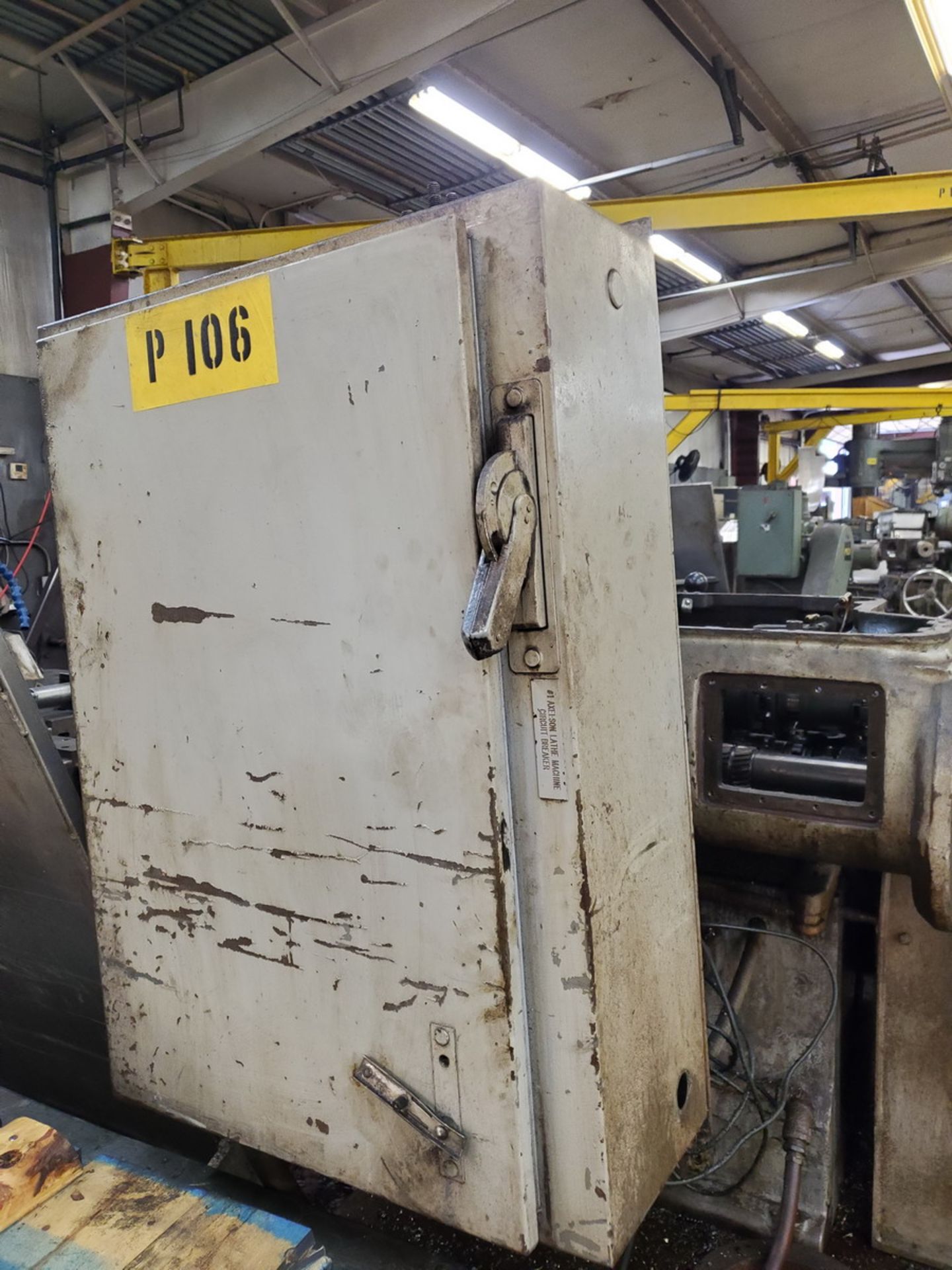 Axelson 20 20" Manual Lathe (Opening bid Includes Rigging Fee) - Image 12 of 15