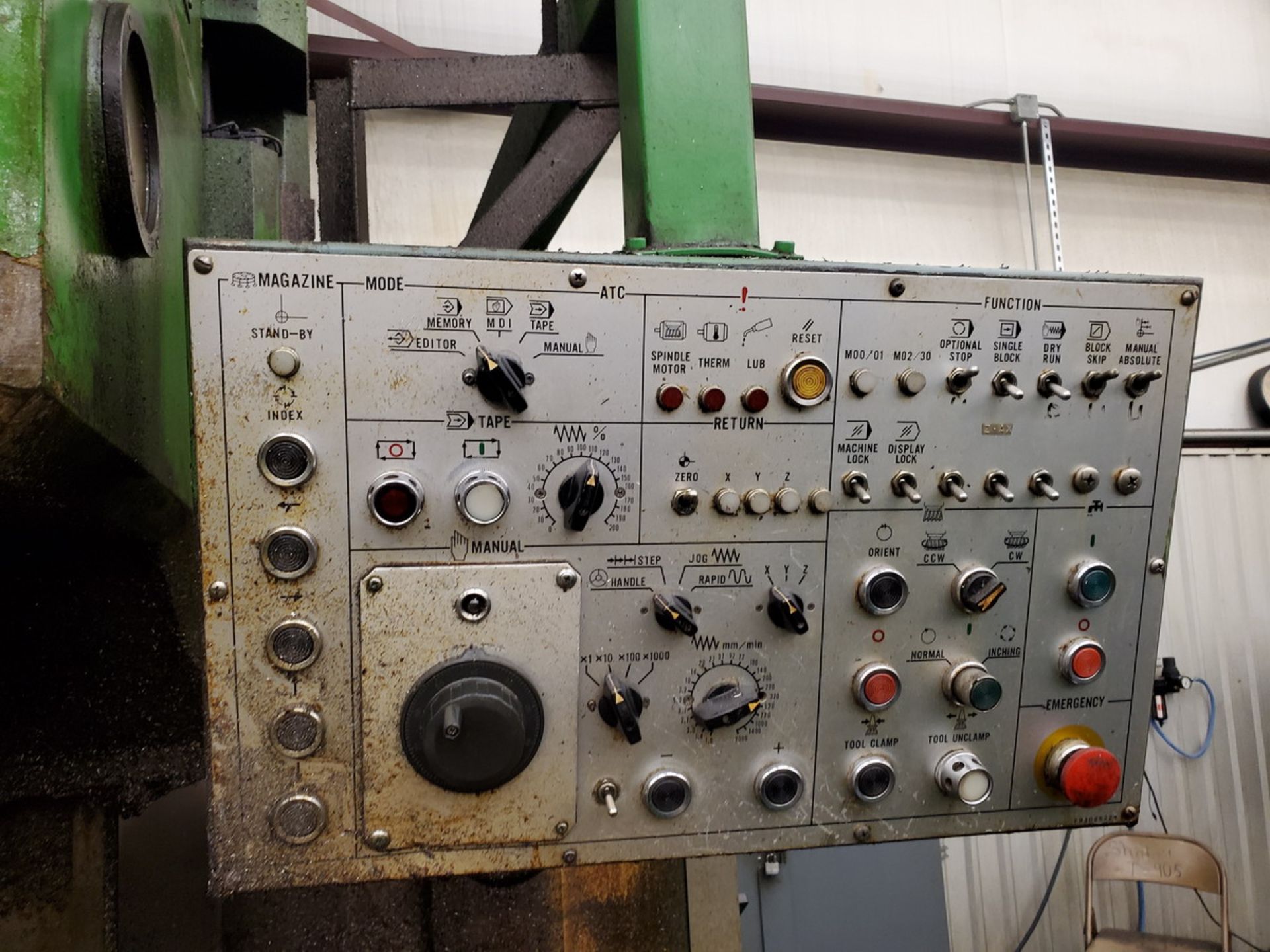 Ooya RE-1M NC Mill (Opening bid Includes Rigging Fee) - Image 7 of 12