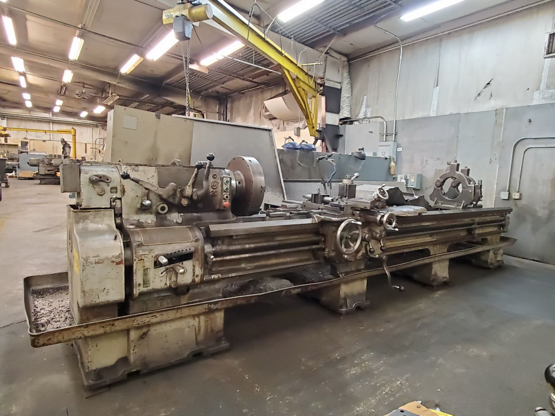 Axelson 20 20" Manual Lathe (Opening bid Includes Rigging Fee)