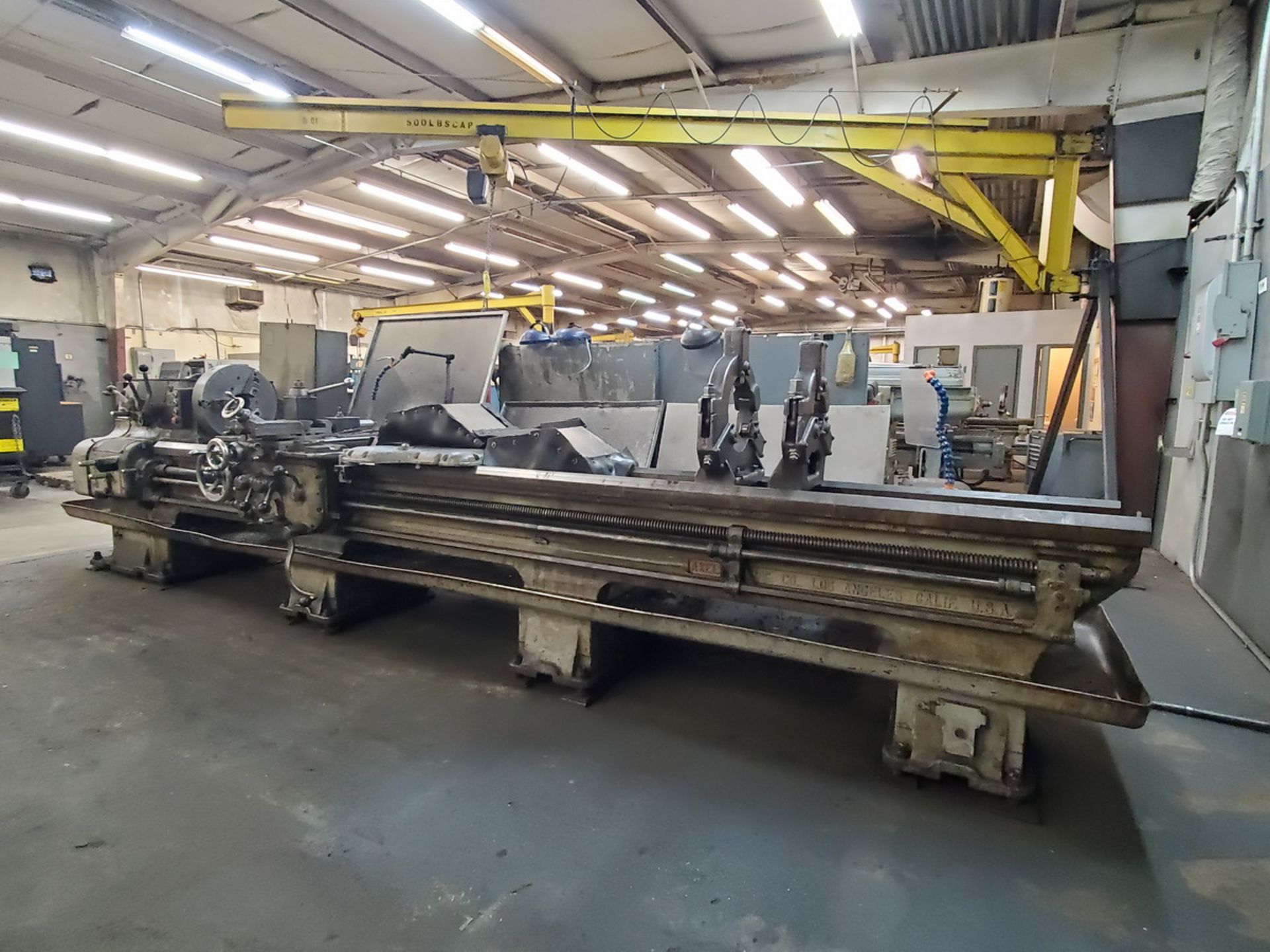 Axelson 20 20" Manual Lathe (Opening bid Includes Rigging Fee) - Image 3 of 15