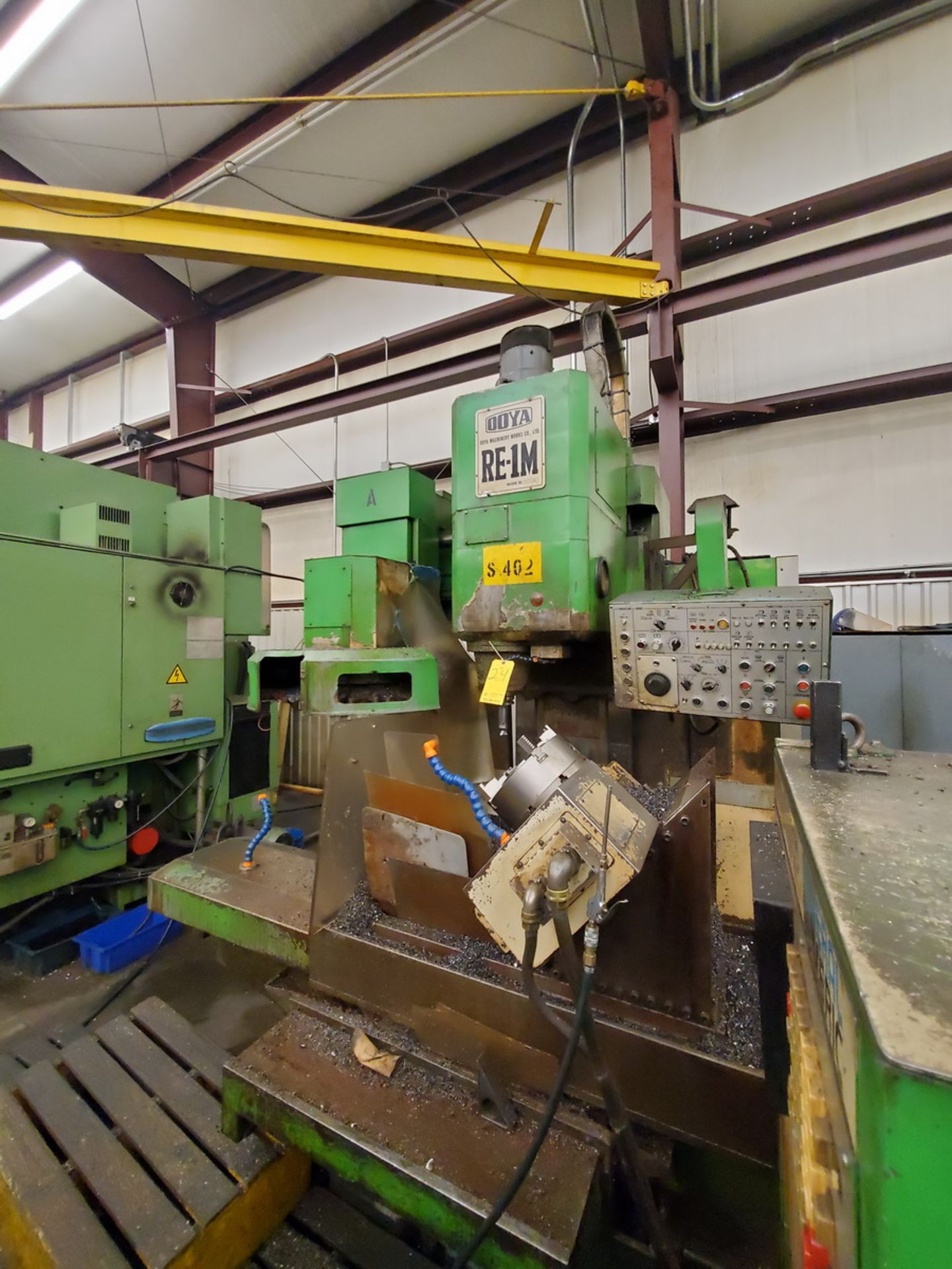 Ooya RE-1M NC Mill (Opening bid Includes Rigging Fee) - Image 9 of 12