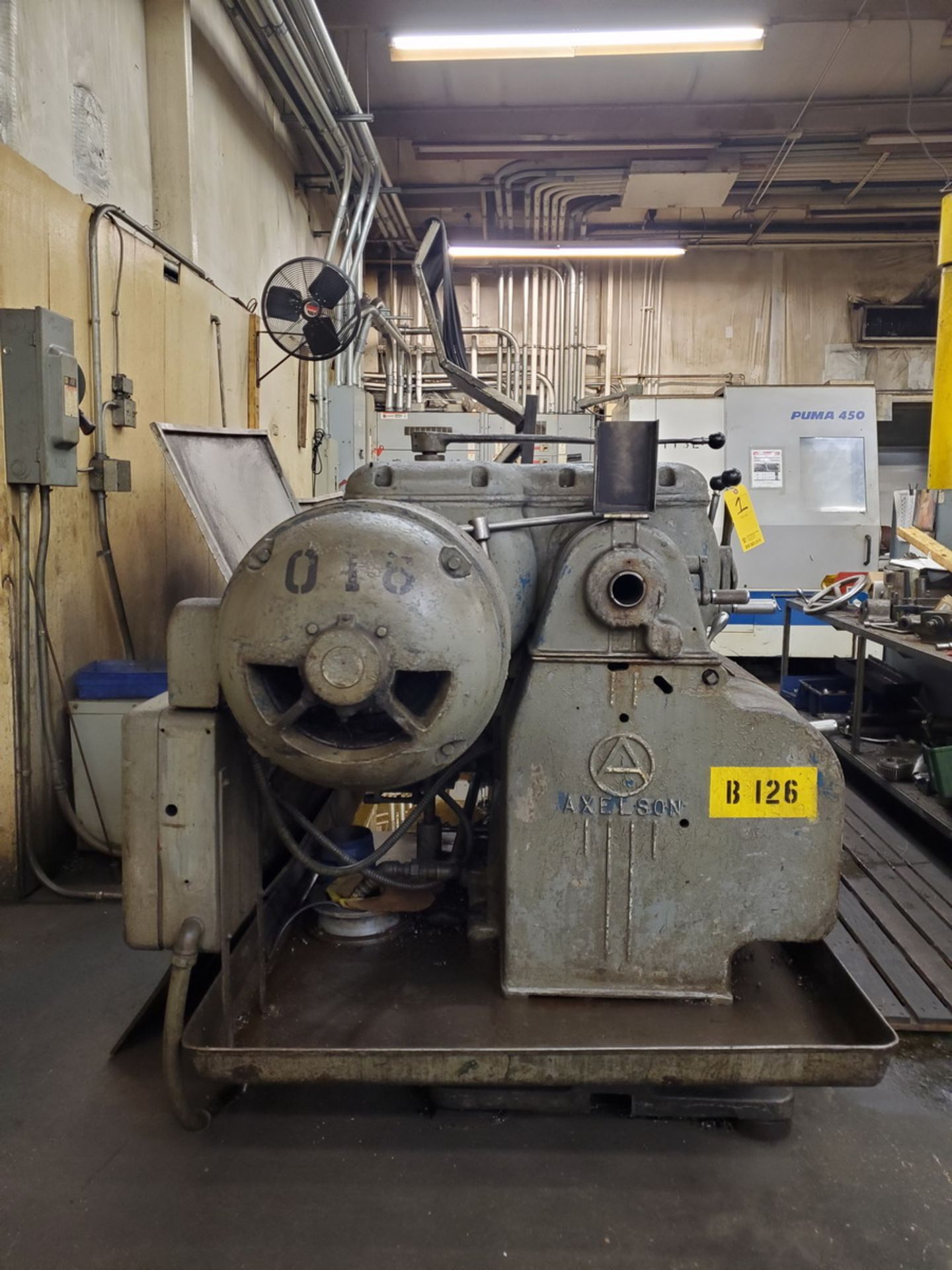 Axelson 25 25" Engine Lathe (Opening bid Includes Rigging Fee) - Image 9 of 11
