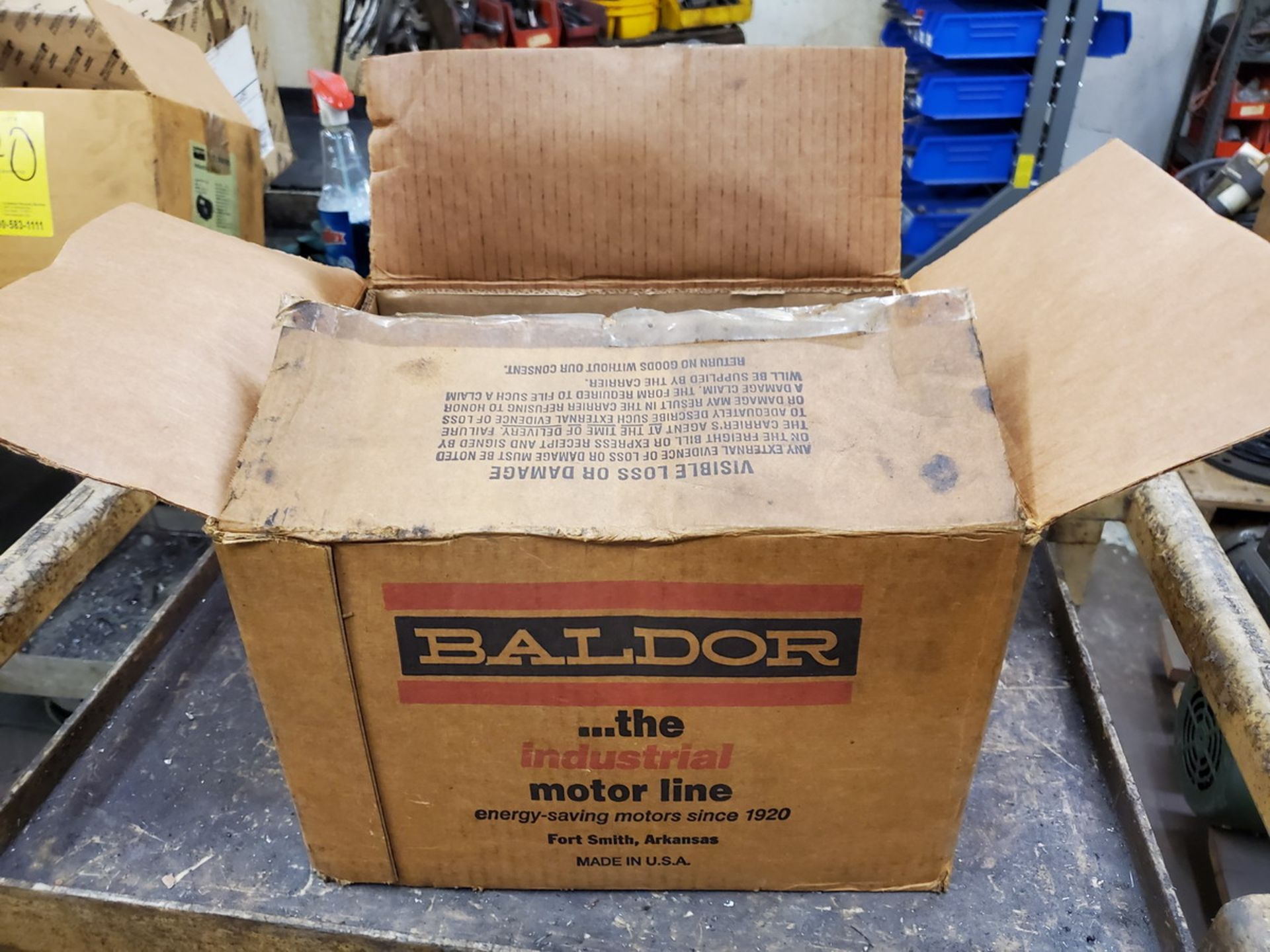 Baldor Motor .33HP, 115/230V, 1725RPM, 60HZ, Frame-56J