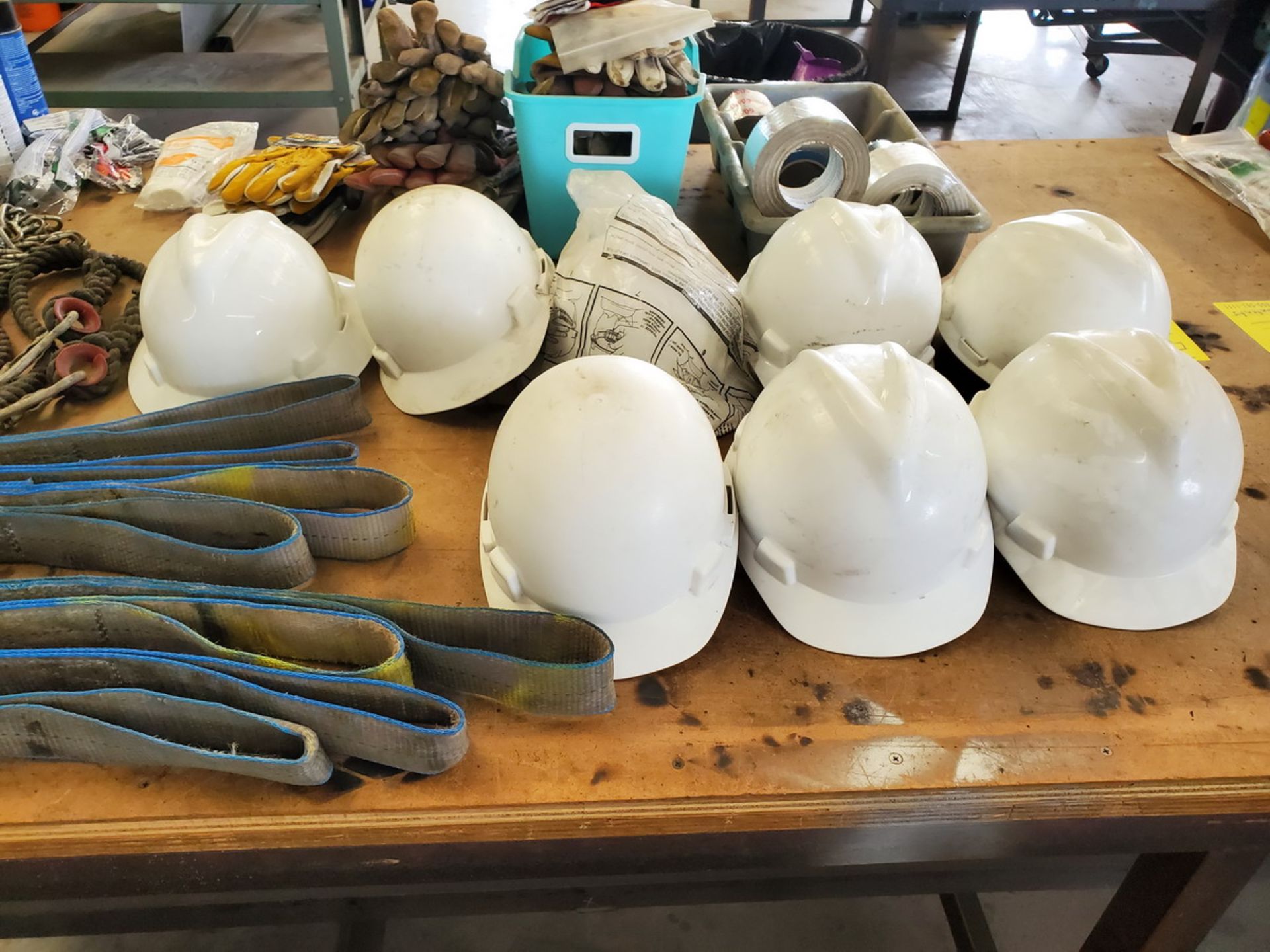 Assorted PPE To Include But Not Limited To: Hard Hats, Safety Glasses, Slings, Gloves, etc. - Image 12 of 12