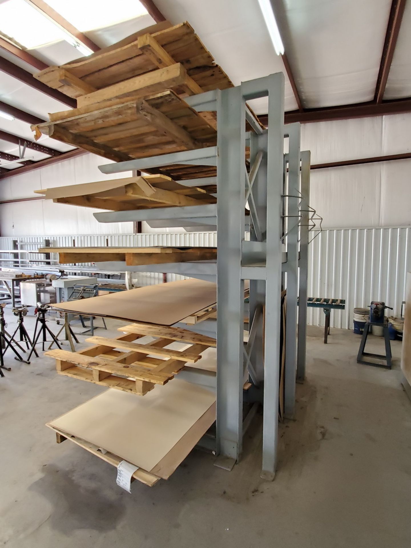 6-Tier Cantilever Rack 7' x 6' x 10'; 4'6" Deep - Image 5 of 6