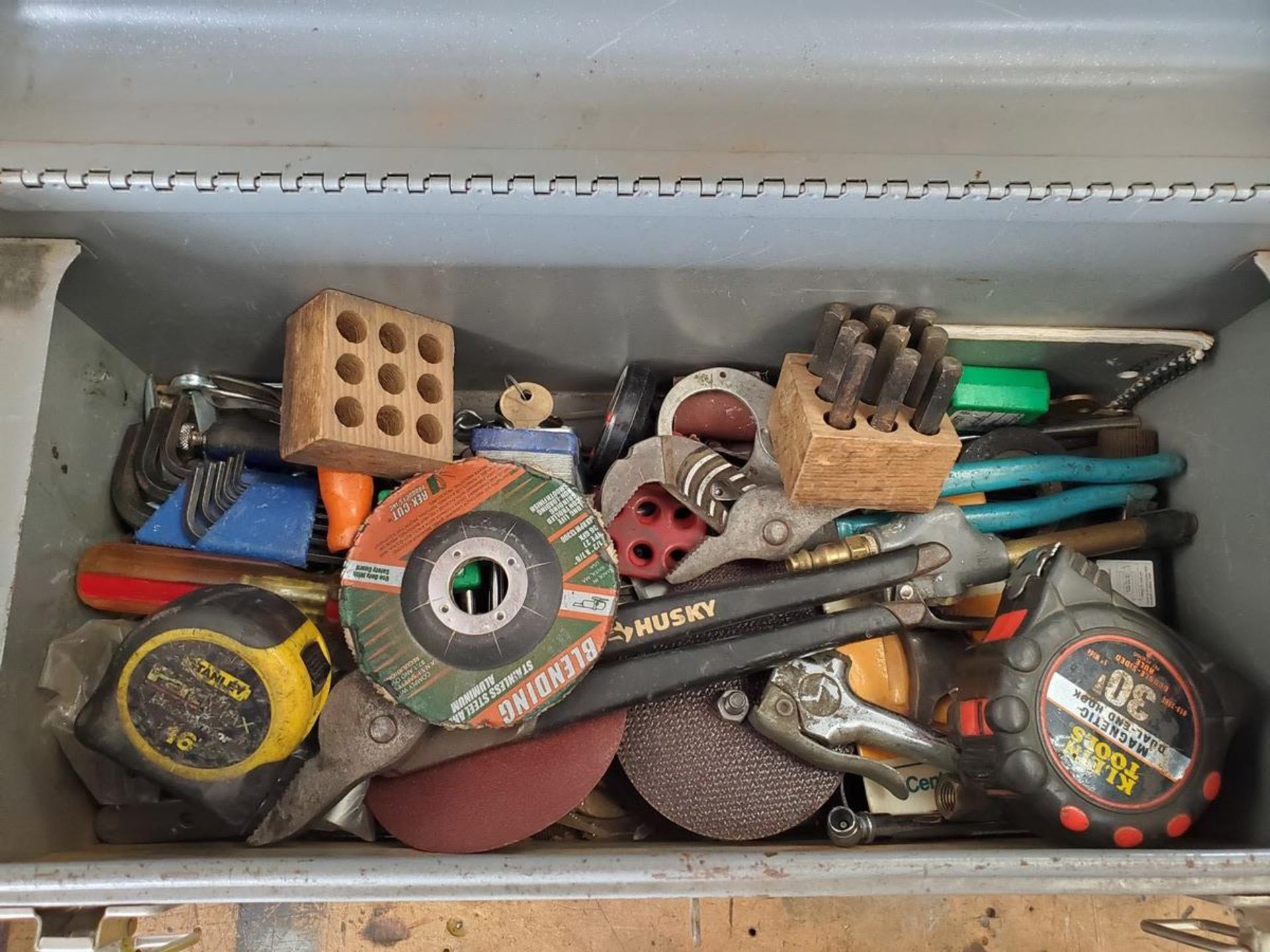 Craftsman Tool Box W/ Assorted Tooling - Image 3 of 9