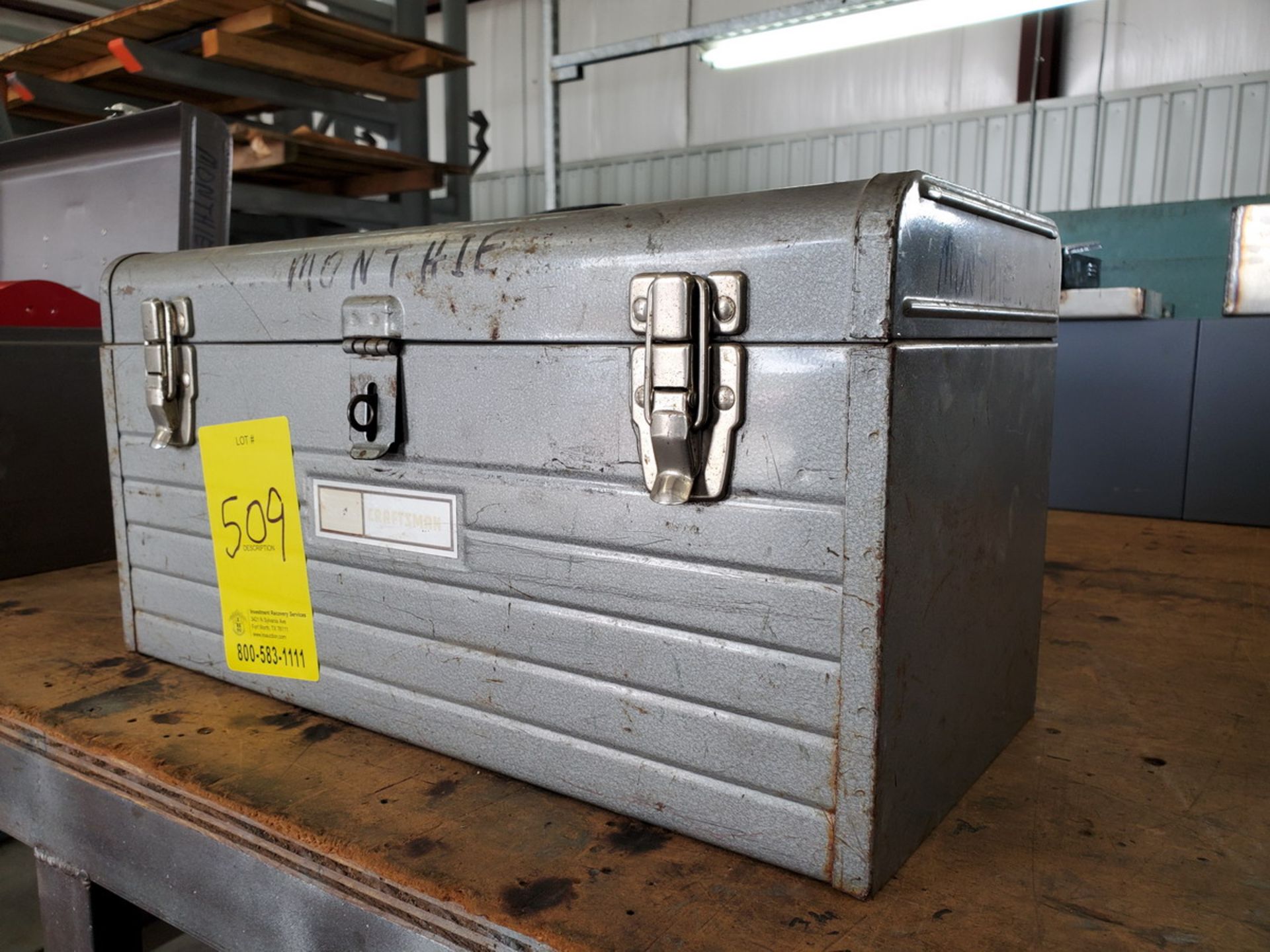 Craftsman Tool Box W/ Assorted Tooling