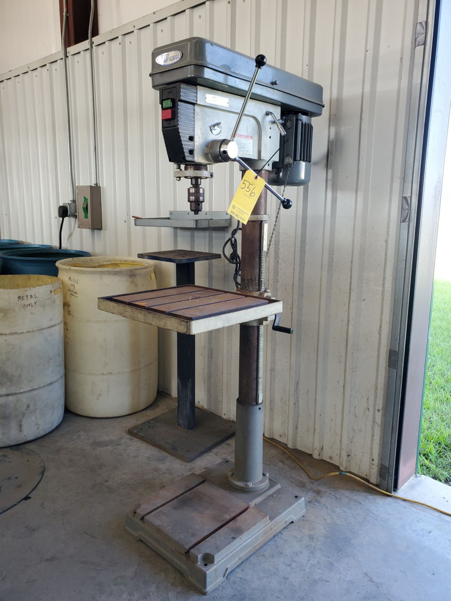 Wilton 20" Drill Press 12 Speed, 150-4200RPM; 16" x 14" Slot Table