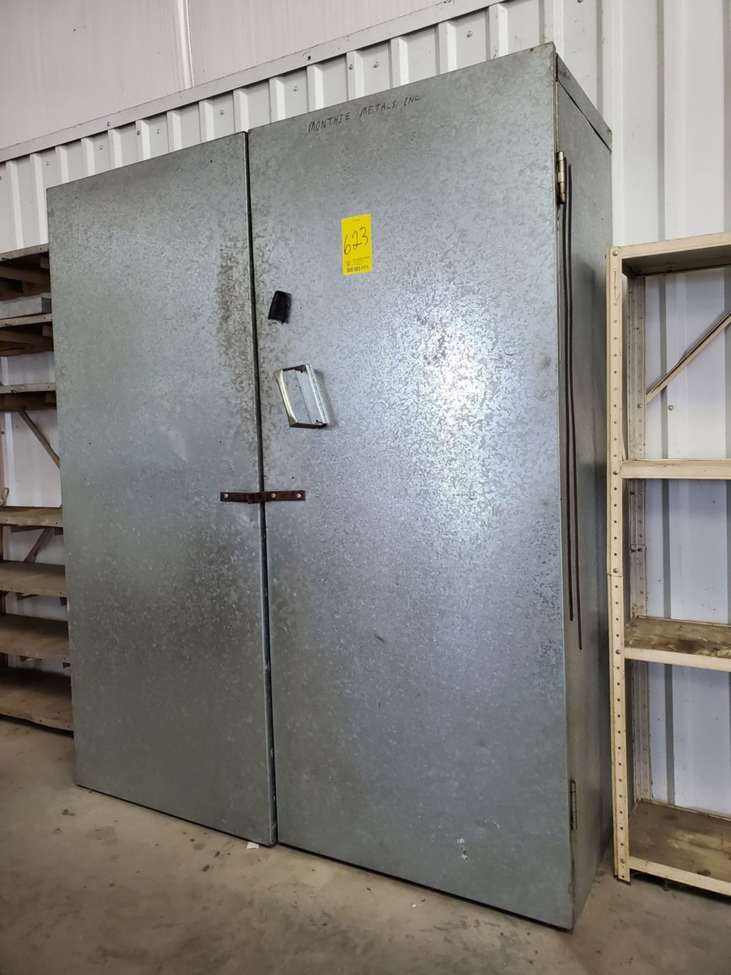 Matl. Metal Cabinet 60" x 21-1/2" x 72"