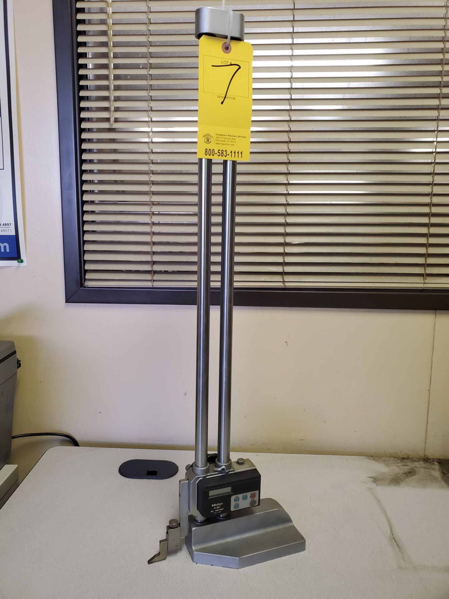 Mitutoyo 0-24" Digital Height Gage - Image 3 of 4