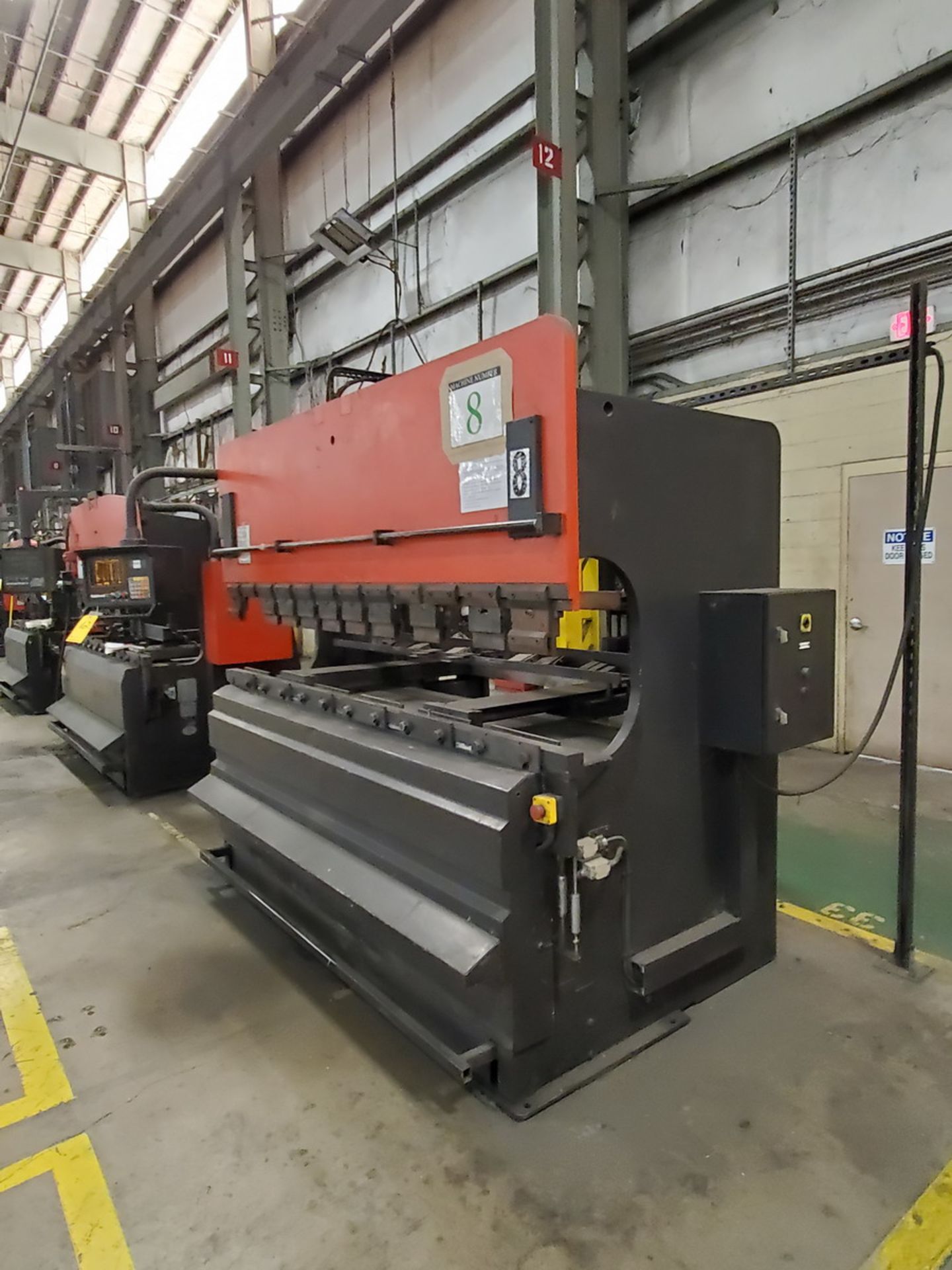 2000 Hurco PH65/25 72 Ton Press Brake 115V, 50/60HZ, 1PH; W/ Autobend 7 Controller - Image 6 of 12