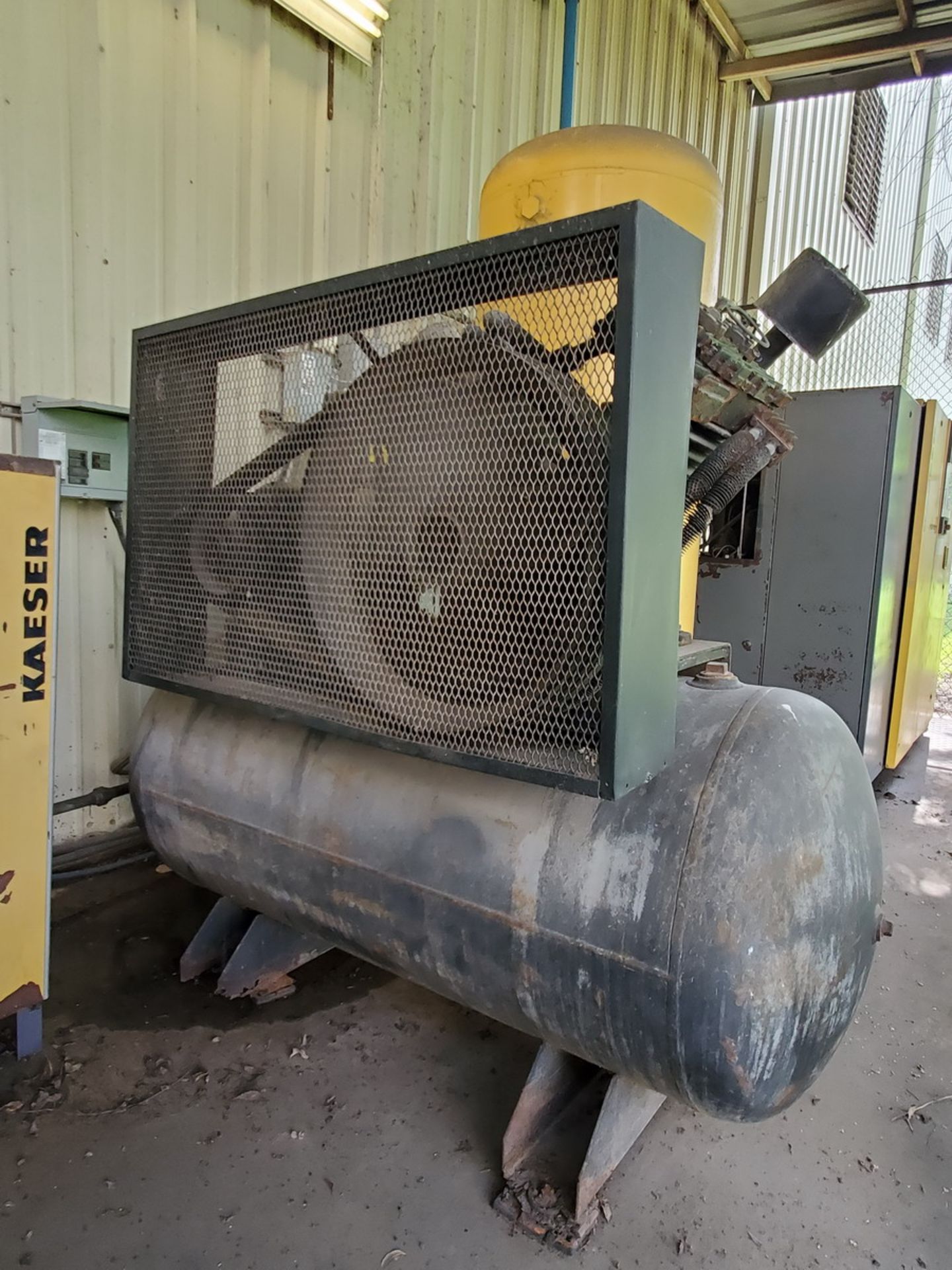 Compressor W/ Kaeser Dryer, 100SCFM@125psi, 180F, 230V, 1PH, 60HZ - Image 3 of 7