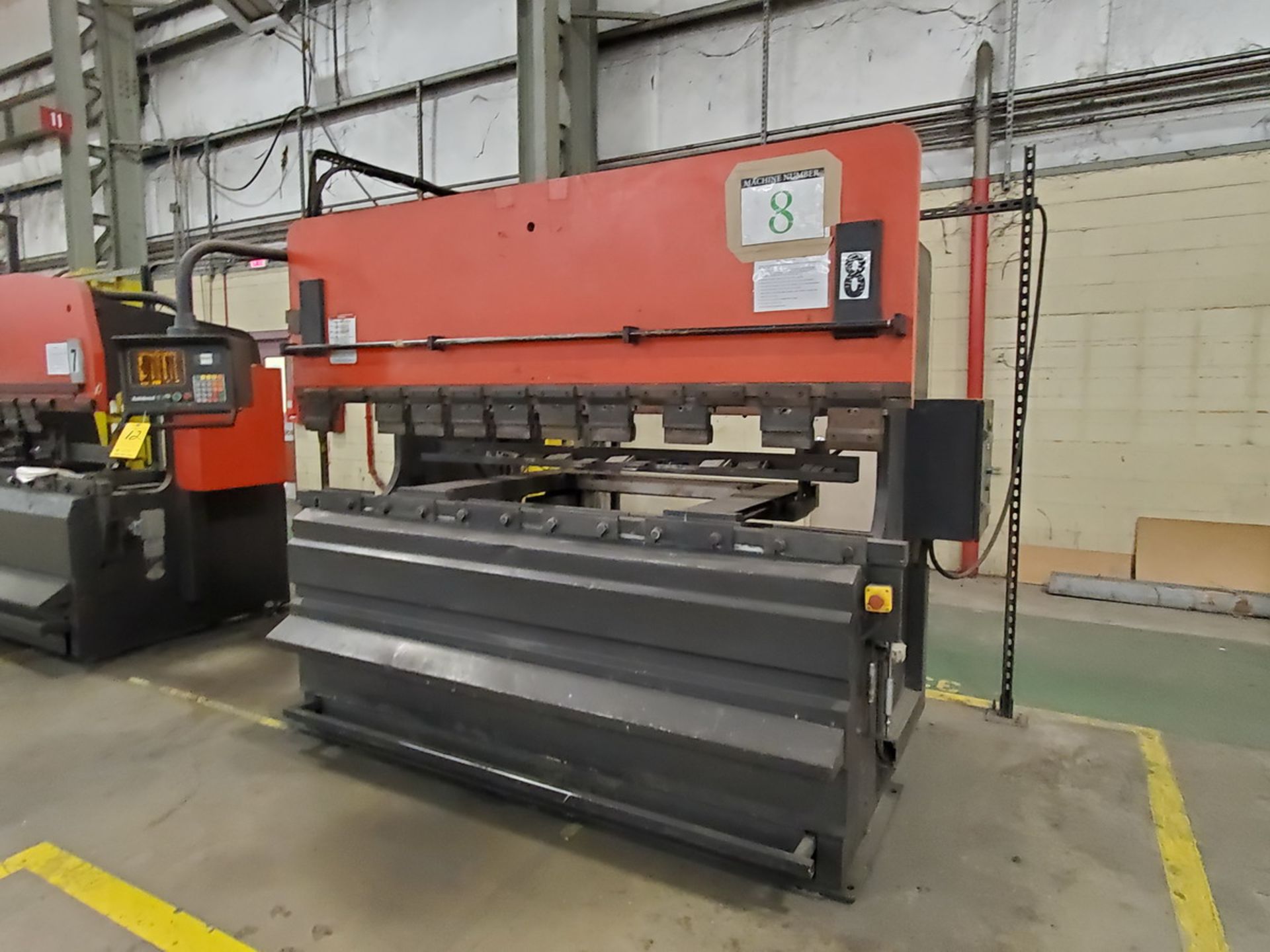 2000 Hurco PH65/25 72 Ton Press Brake 115V, 50/60HZ, 1PH; W/ Autobend 7 Controller - Image 5 of 12