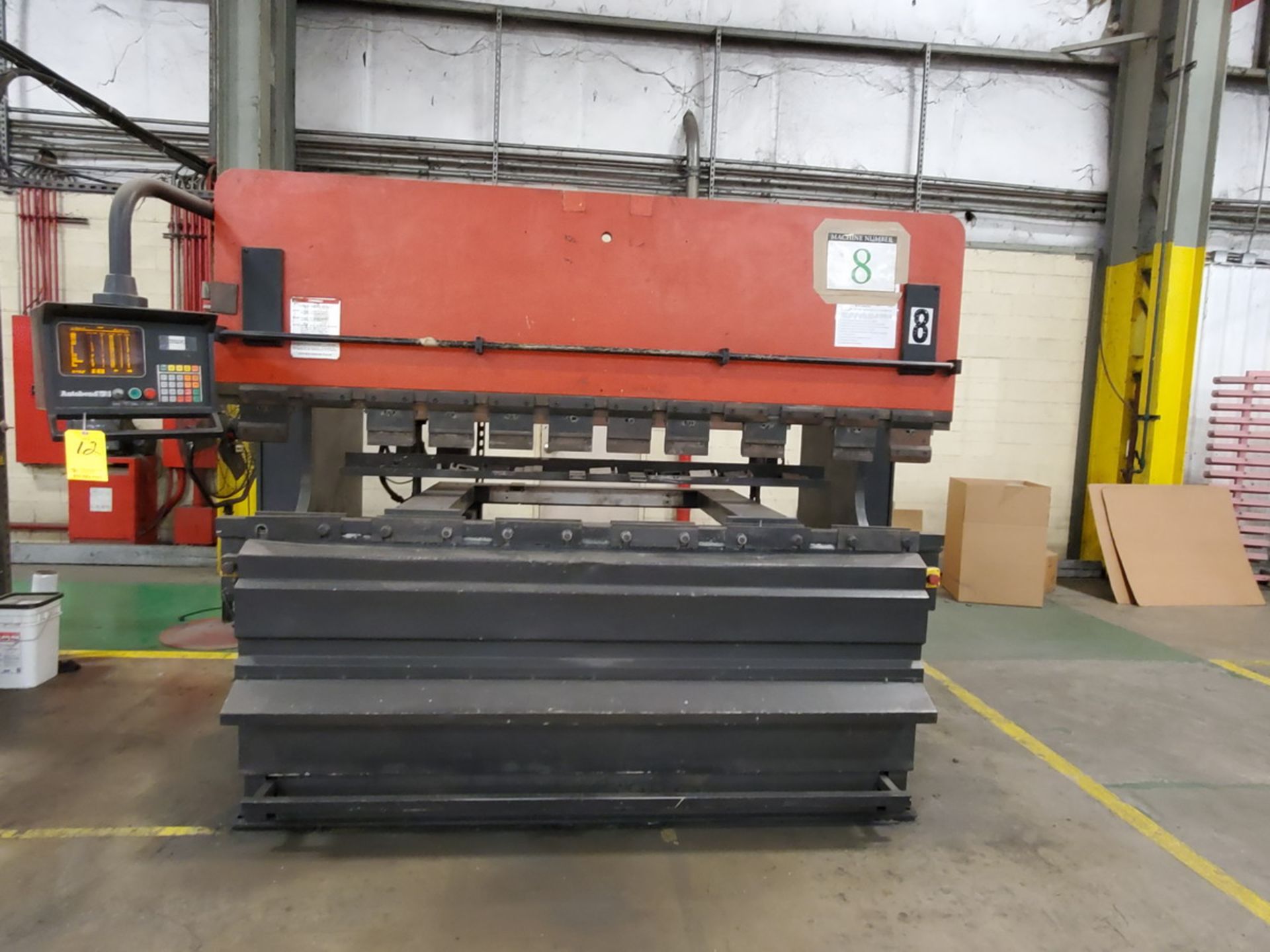 2000 Hurco PH65/25 72 Ton Press Brake 115V, 50/60HZ, 1PH; W/ Autobend 7 Controller - Image 3 of 12