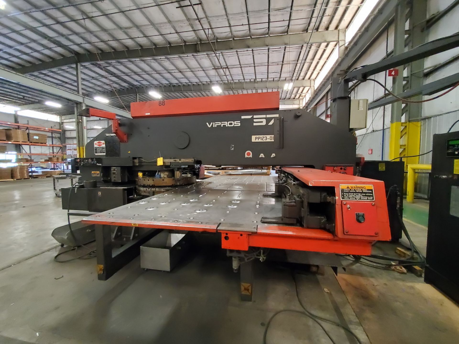 Vipros VP305072 30 Ton Turret Punch Press 460/230V, 3PH, 60HZ; W/ (2) Aut-Indexes; X-Axis: 72.00, - Image 5 of 34