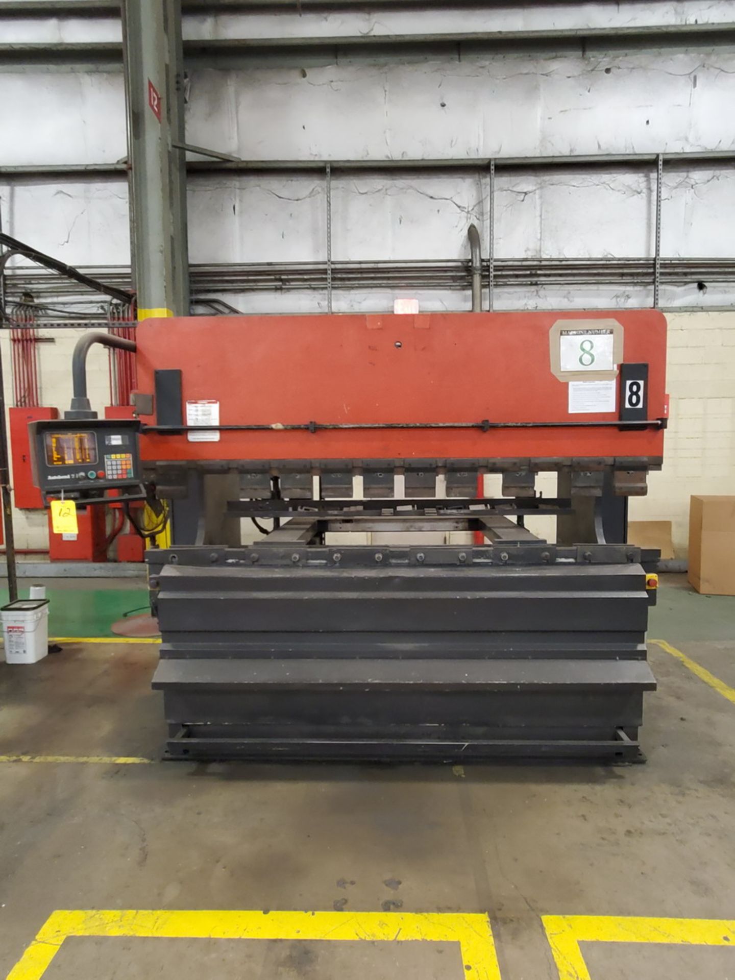 2000 Hurco PH65/25 72 Ton Press Brake 115V, 50/60HZ, 1PH; W/ Autobend 7 Controller - Image 2 of 12