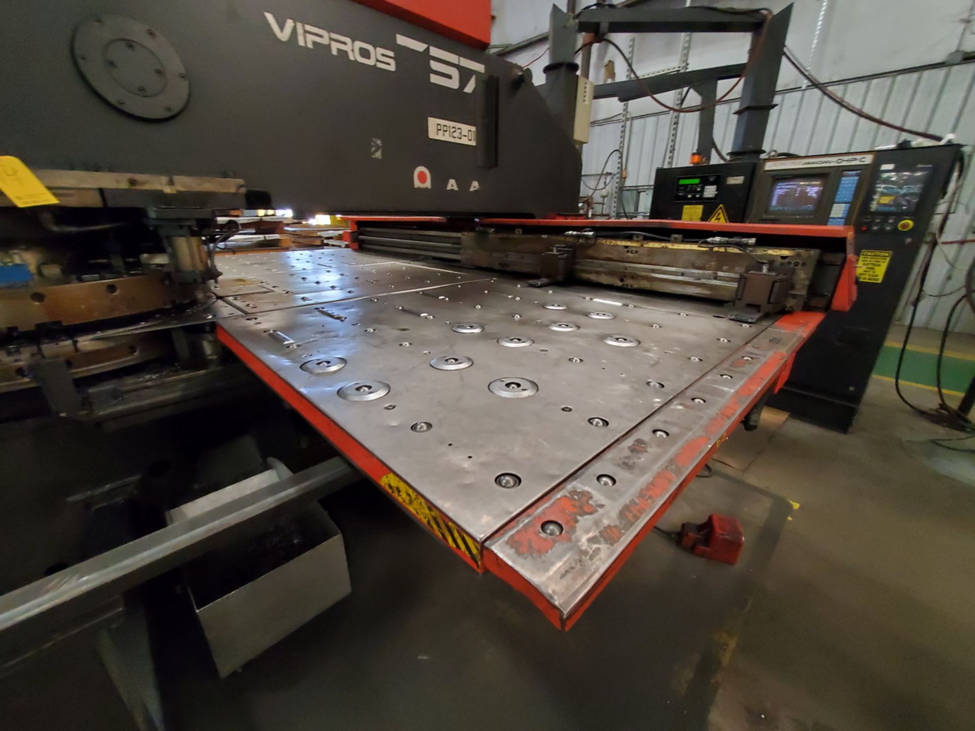 Vipros VP305072 30 Ton Turret Punch Press 460/230V, 3PH, 60HZ; W/ (2) Aut-Indexes; X-Axis: 72.00, - Image 11 of 34