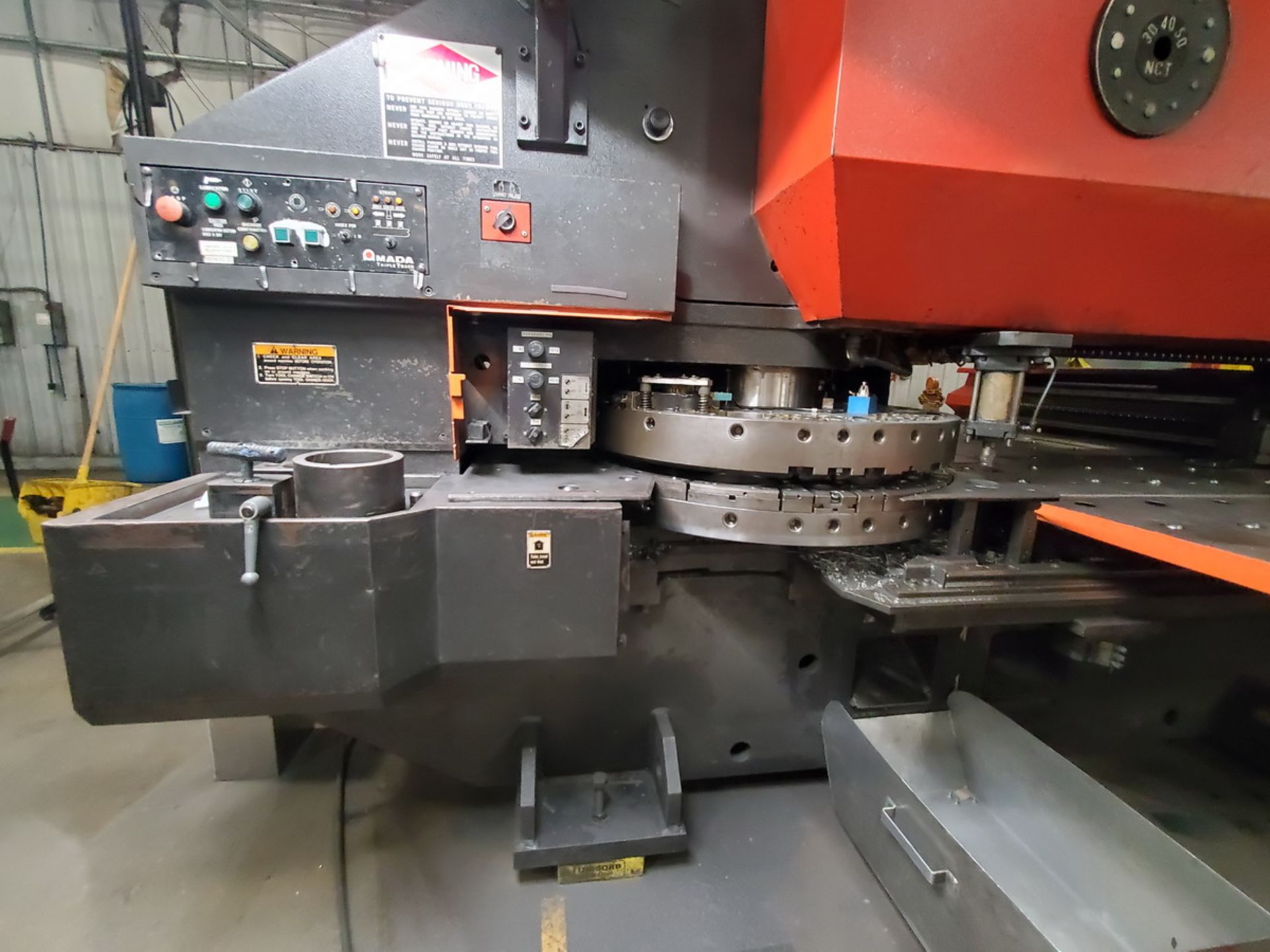 Pega 304050 30 Ton Turret Punch Press 460/230V, 3PH, 60HZ; W/ (2) Aut-Indexes; X-Axis: 50.00, Y- - Image 12 of 26