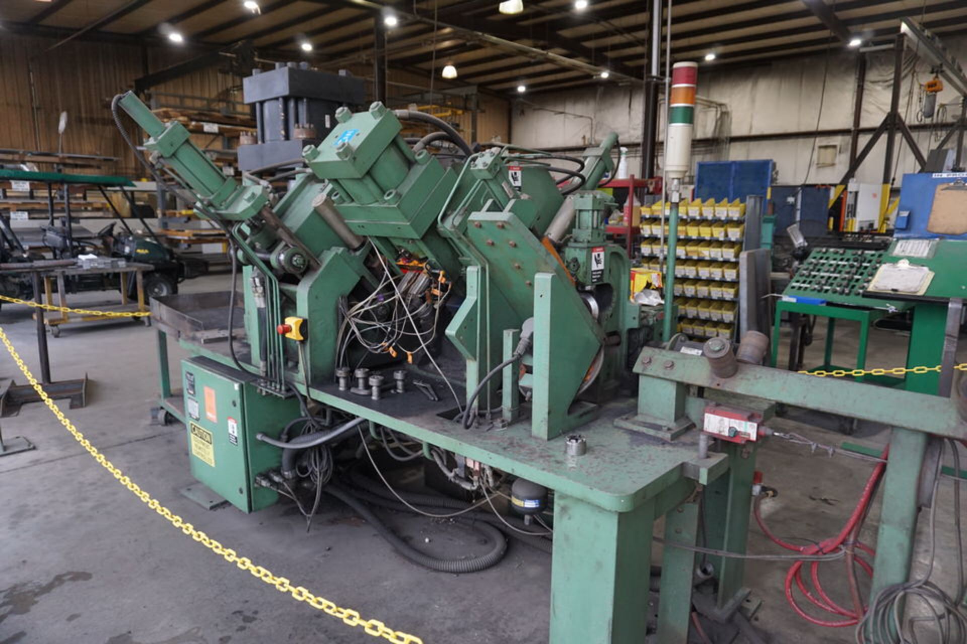 Peddinghaus Anglemaster 643 Angle Line, 6" x 6" x 5/8", 75 Tons Punch Cap, Shear Tonnage: 230 Tons - Image 14 of 33