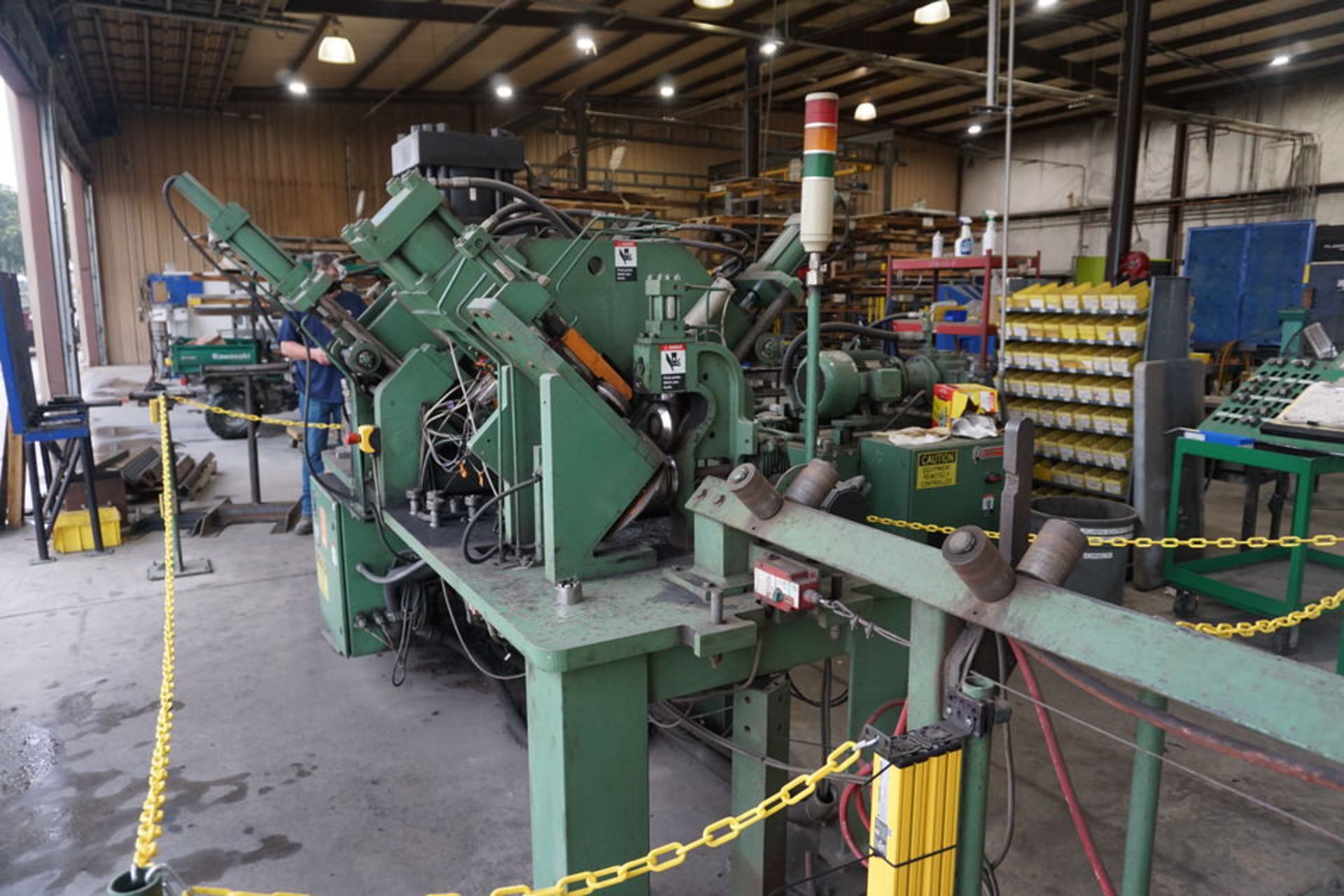 Peddinghaus Anglemaster 643 Angle Line, 6" x 6" x 5/8", 75 Tons Punch Cap, Shear Tonnage: 230 Tons - Image 16 of 33