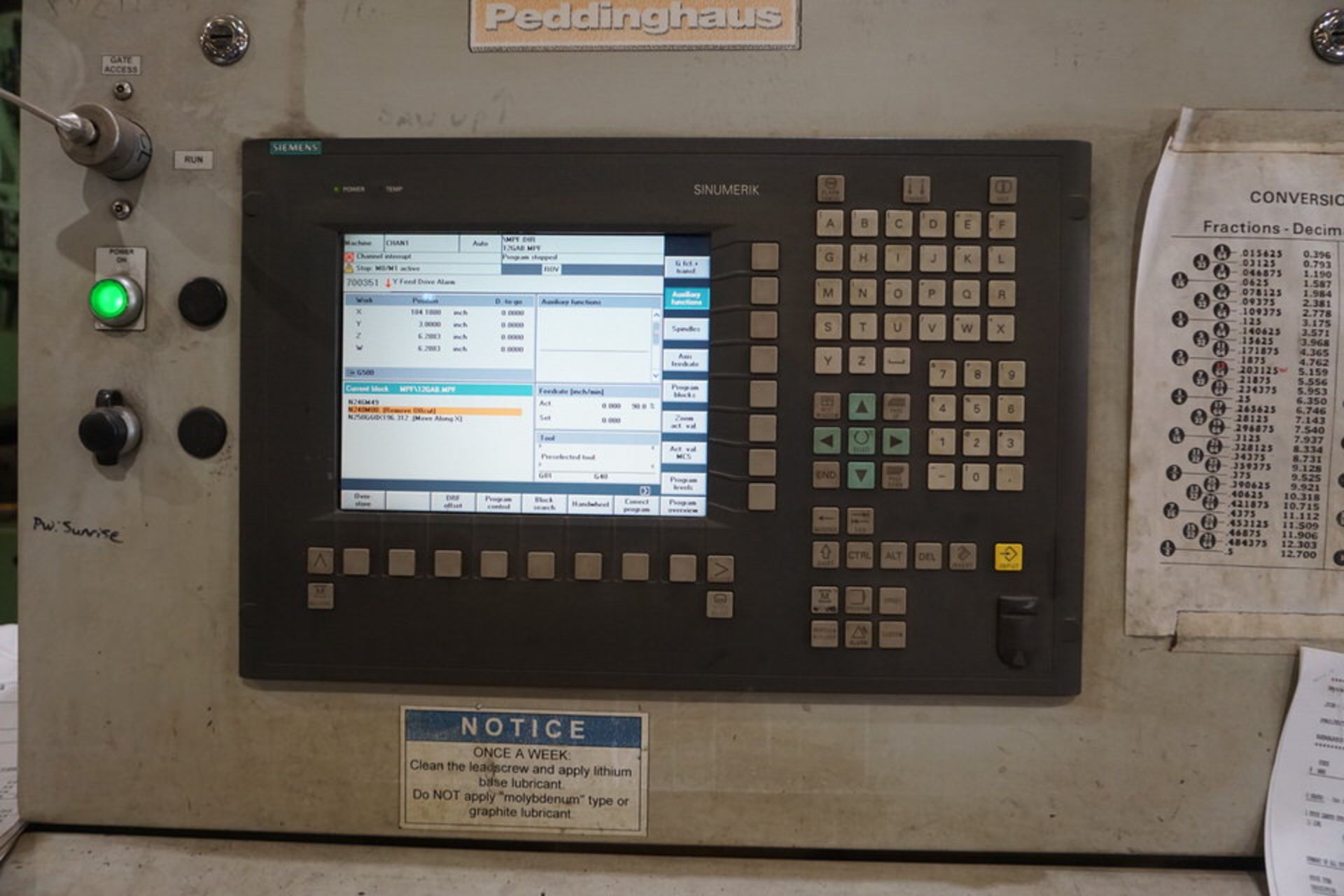 2020 Complete Rebuild Peddinghaus PCD 1100 Drill Line new in 2011 - Image 26 of 33