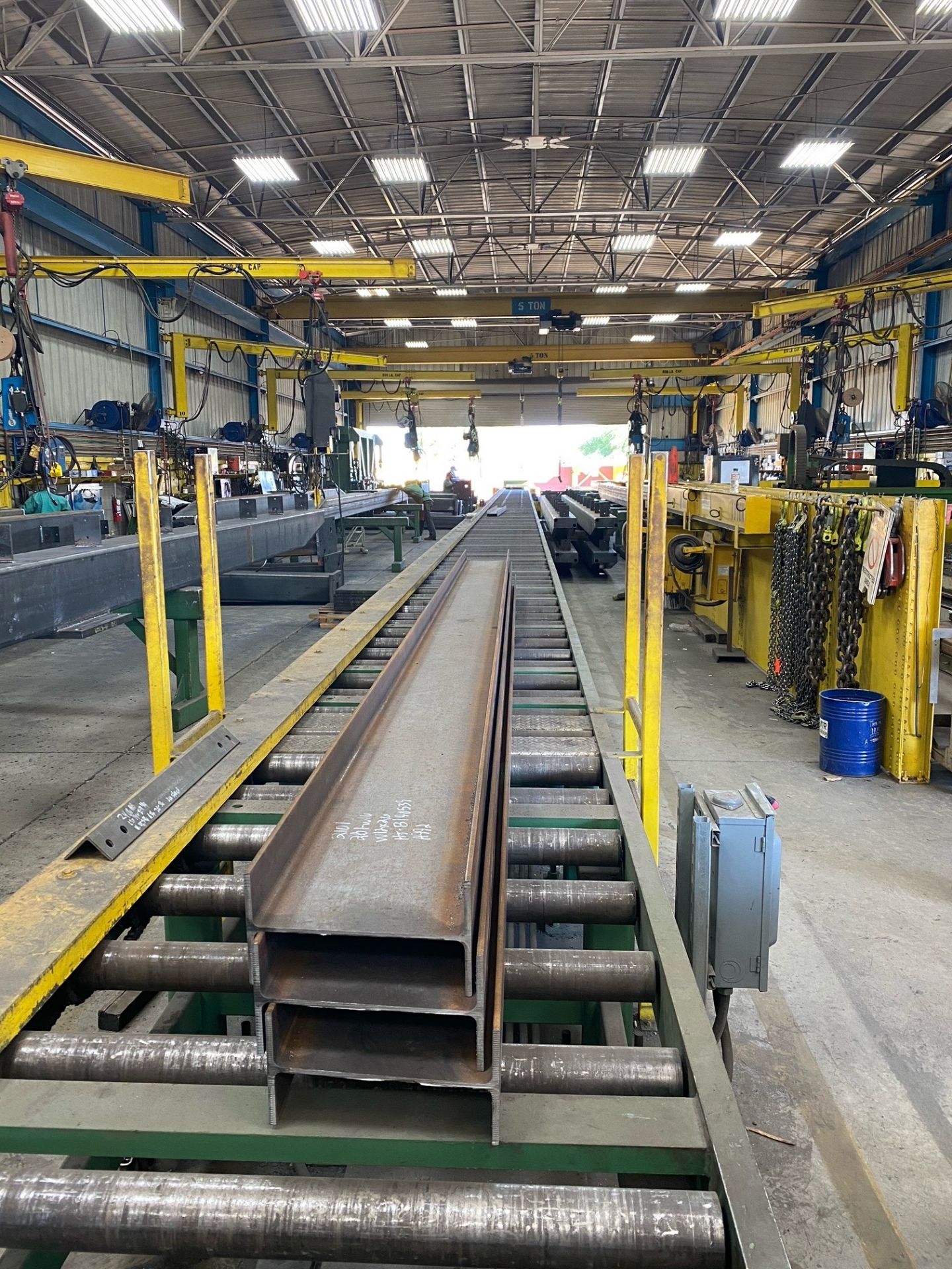 350 ft. Heavy Duty Roller Conveyor Line - Image 8 of 9