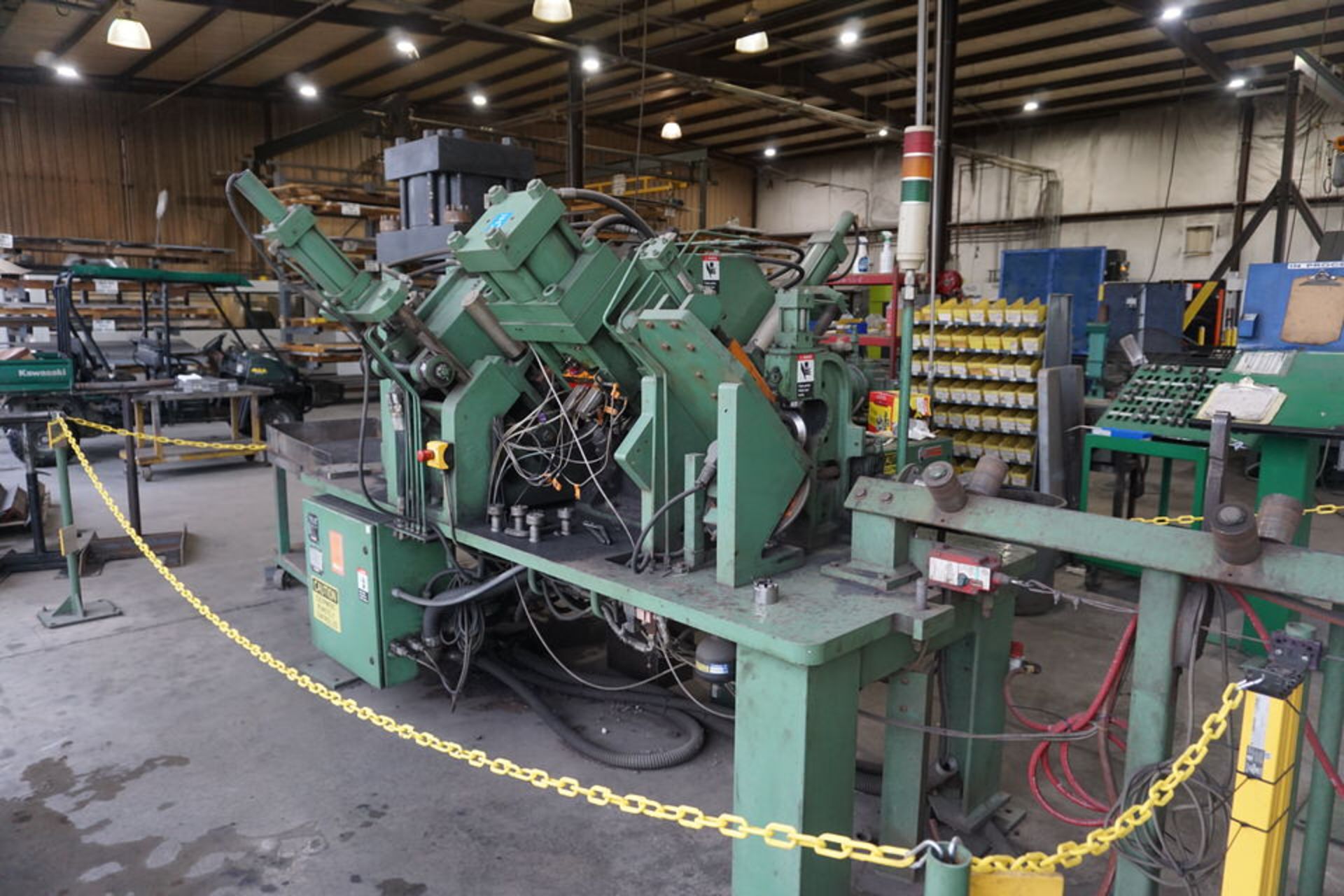 Peddinghaus Anglemaster 643 Angle Line, 6" x 6" x 5/8", 75 Tons Punch Cap, Shear Tonnage: 230 Tons - Image 15 of 33