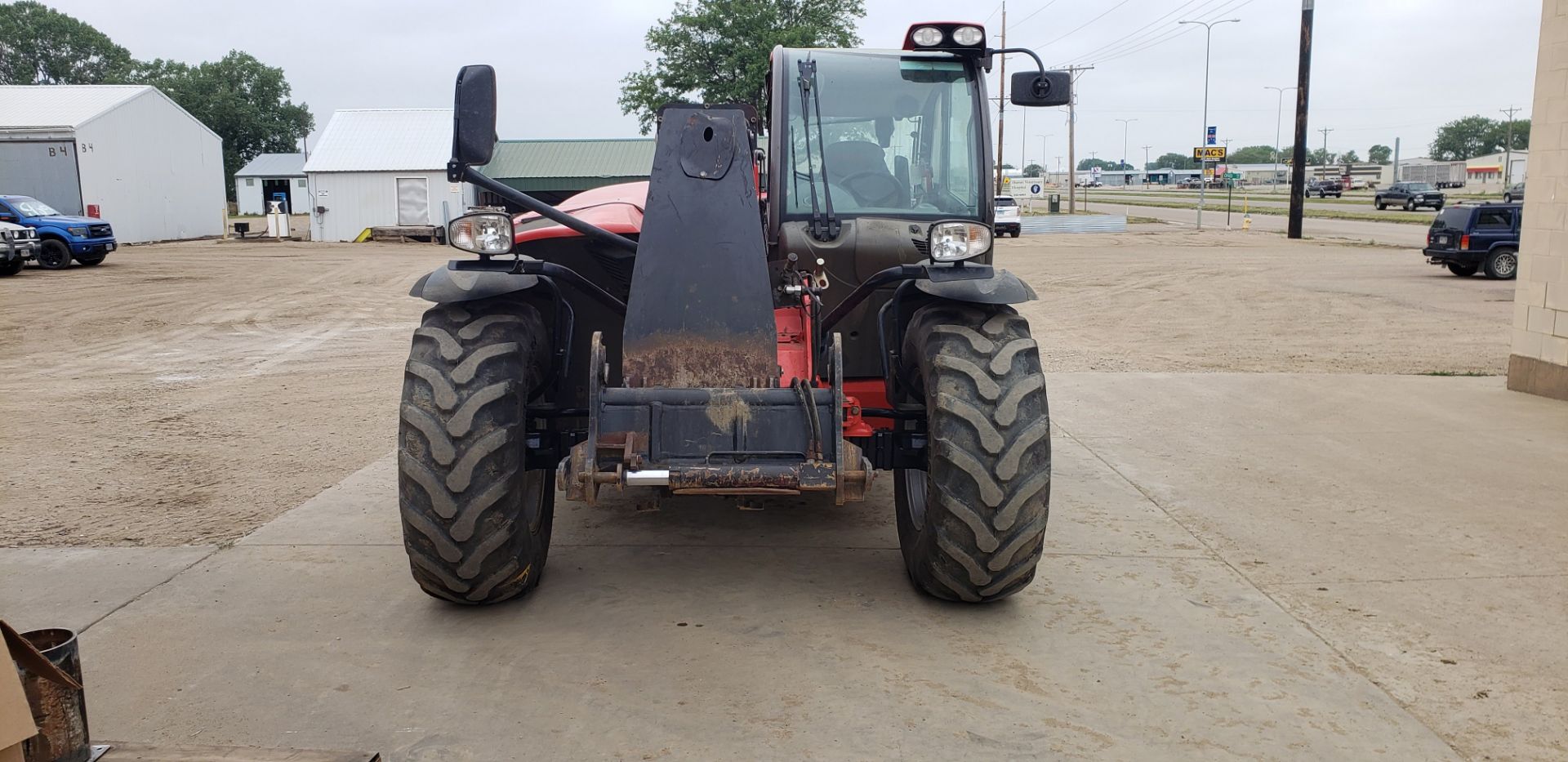 2014 Manitou MLT840-115 Telescopic Forklift, Max Lft Ht: 24'9", Max Cap: 8,818 lbs, w/ Quick Attach - Image 4 of 9