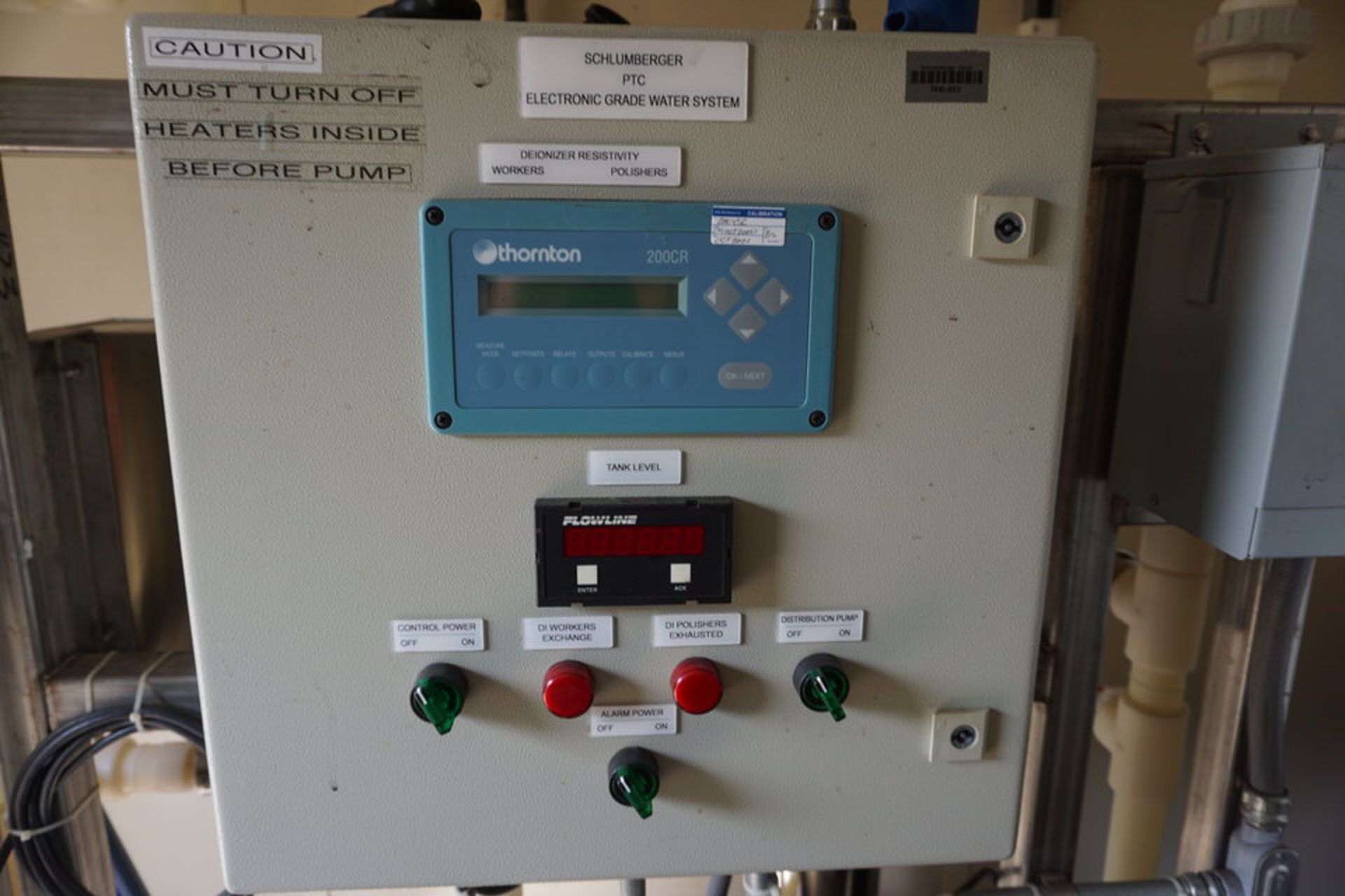 H20 SOLUTIONS INC DI WATER PLANT W/ THORNTON 200CR CONTROL - Image 6 of 12