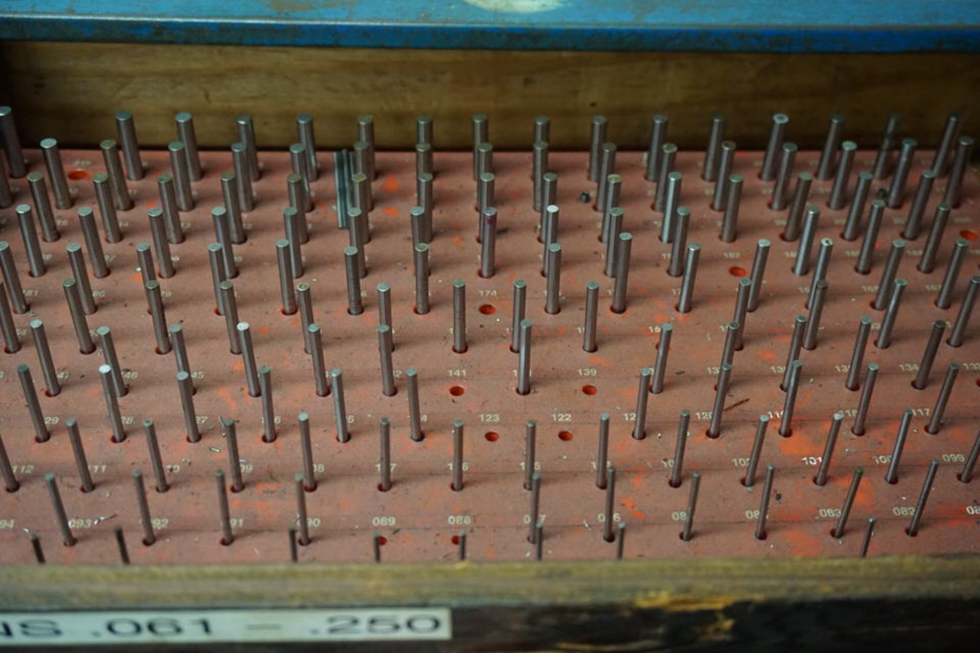 ASSORT SIZE GAGE PINS .061 TO .625 - Image 2 of 6