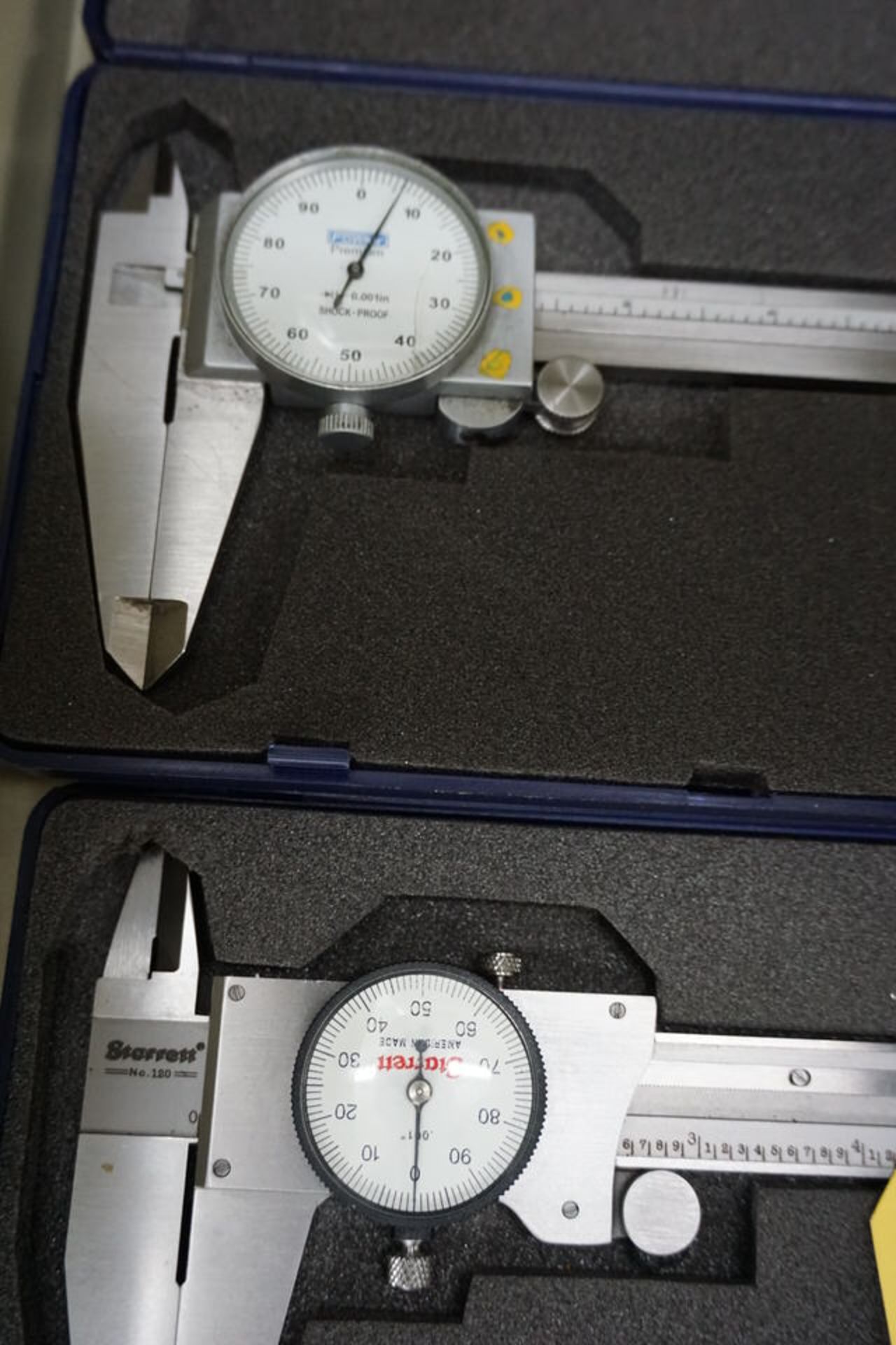 DIAL CALIPERS (2) 12", (3) 4" - Image 3 of 3