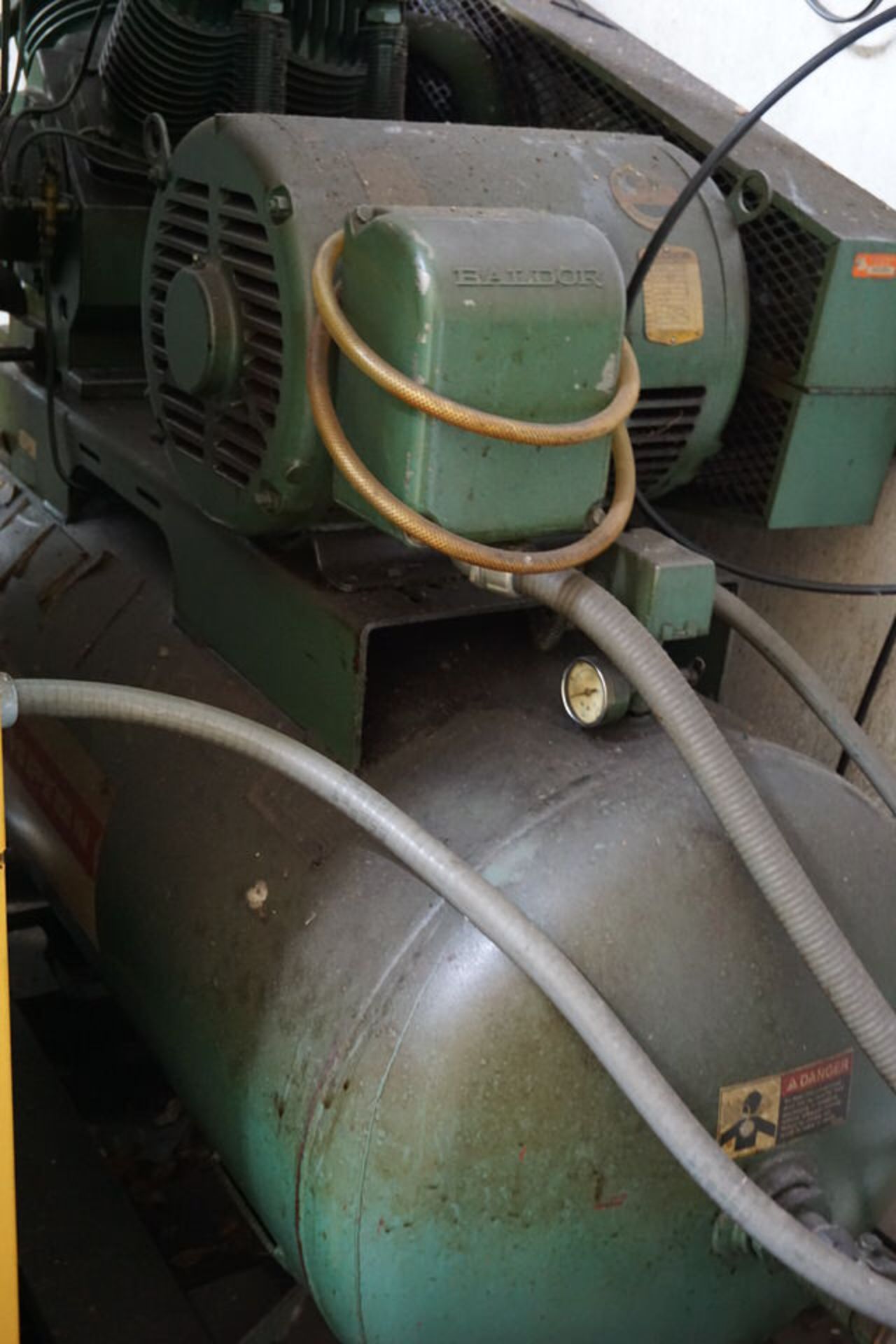 CHAMPION AIR COMPRESSOR, 25HP, APPROX 120 GALLON TANK - Image 4 of 4