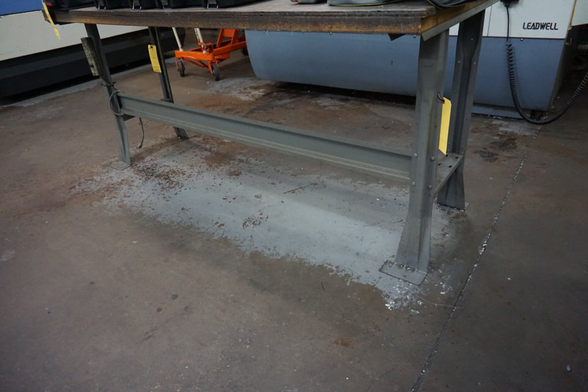 (2) WORK BENCHES 30" X 72" NO CONTENTS - Image 2 of 2