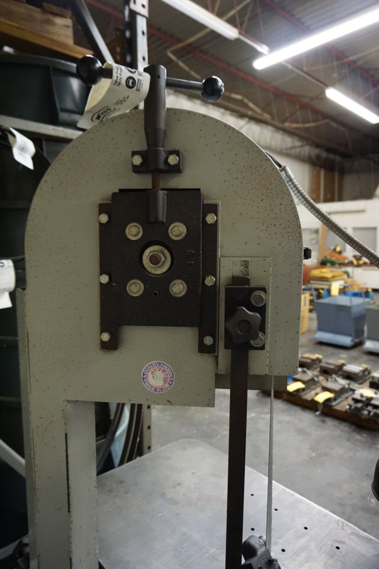 ROLL IN BAND SAW, 3/4" X 10' BLADE SIZE - Image 4 of 5