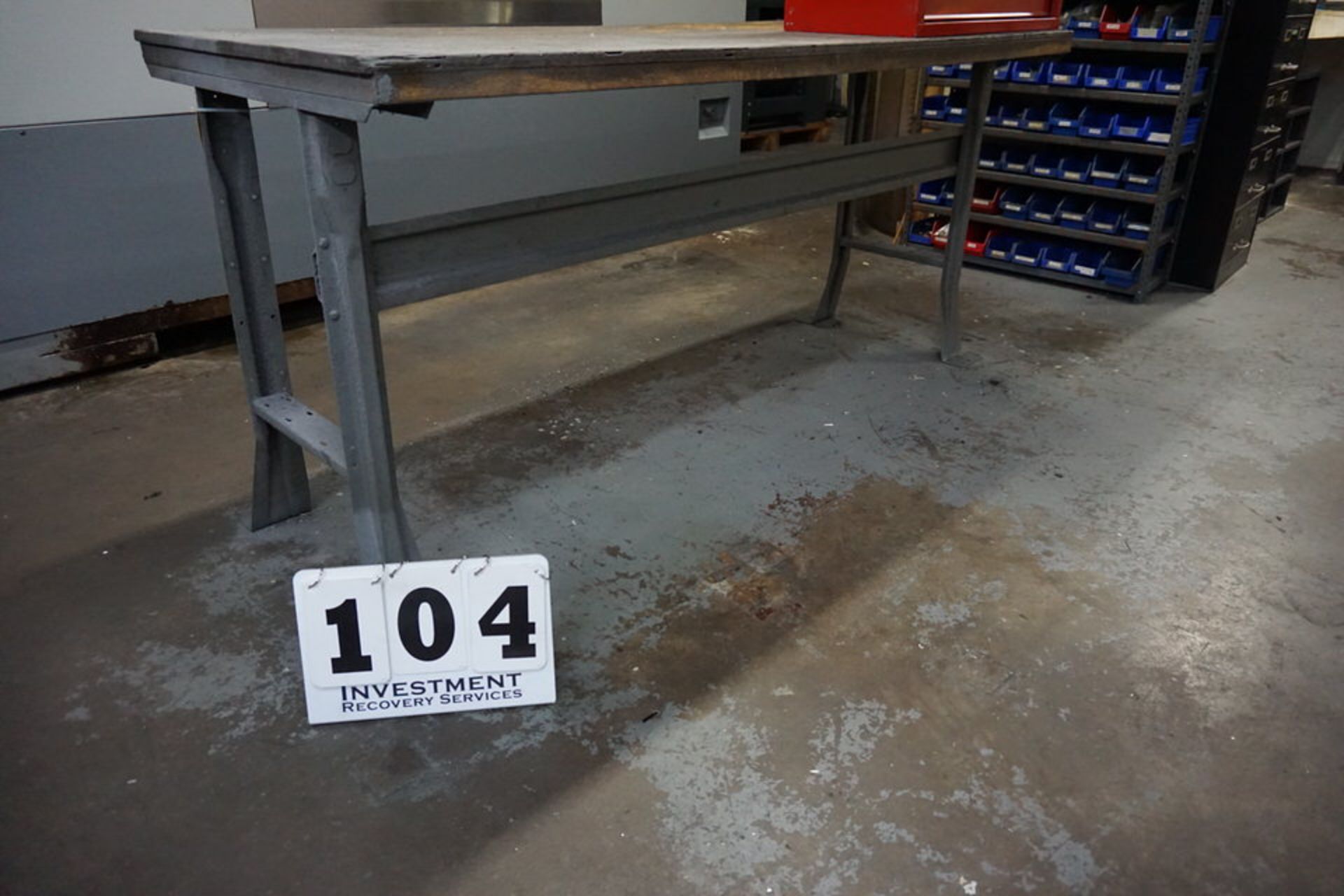 (2) WORK BENCHES 30" X 72" NO CONTENTS