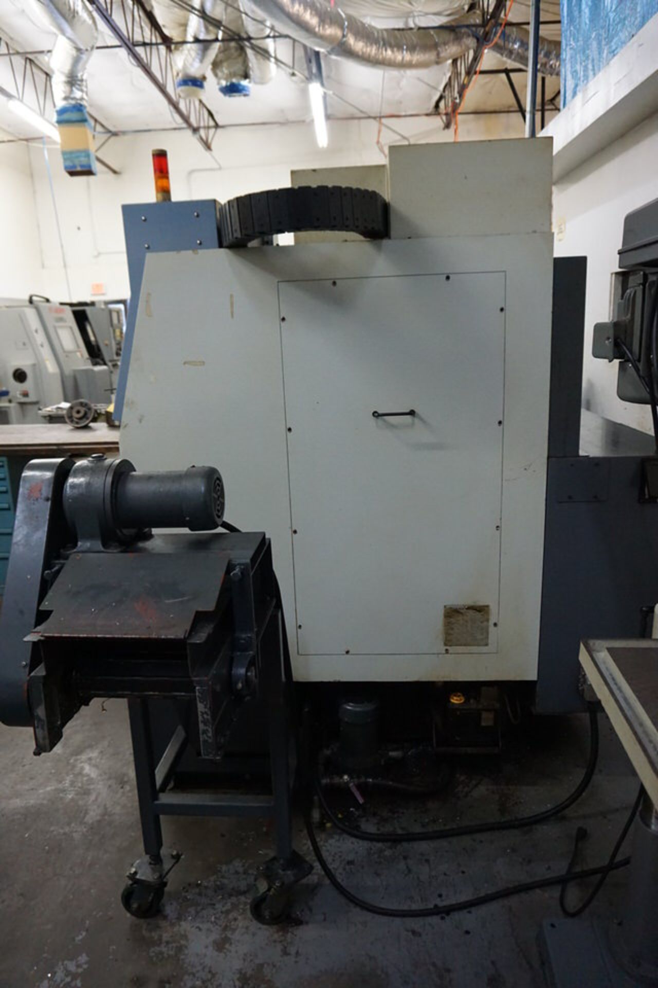LEADWELL GTC-20 CNC LATHE, 12 POSITION TURRENT, 16C COLLET CLOSER, MITSUBIHSI L3 CTRL, TRAVELS: X- - Image 7 of 11