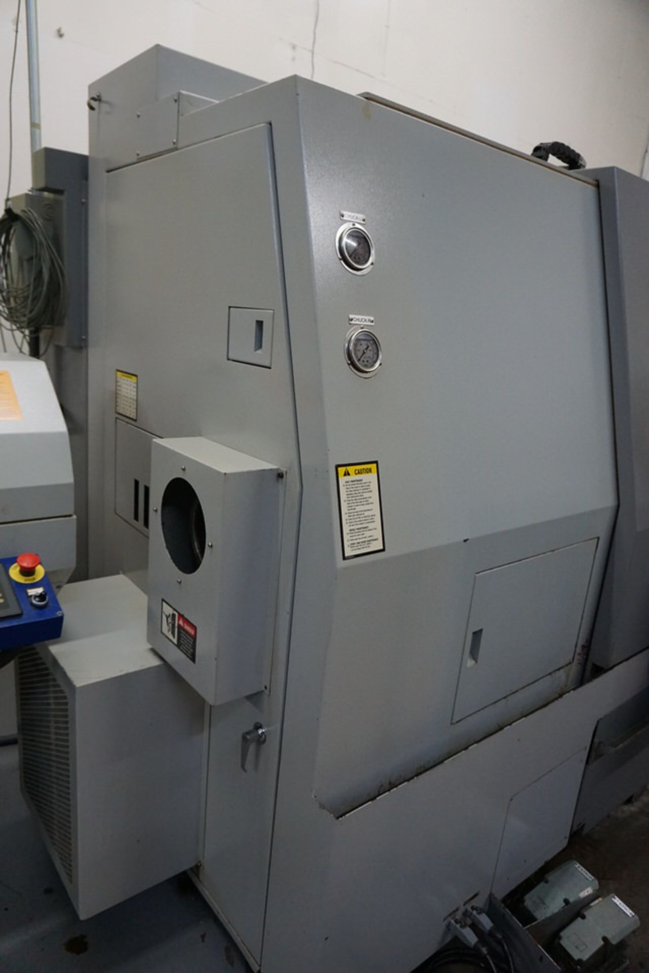 LEADWELL T-8SM CNC LATHE, 5 AXIS, FANUC 18-I TB CONTROL, FULL AXIS ON BOTH SPINDLES, 12 POSITION - Image 5 of 12