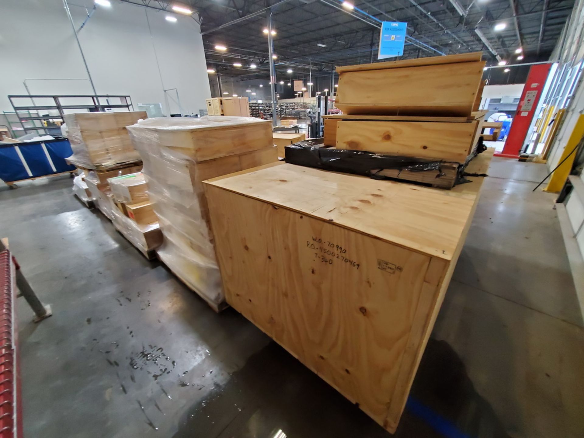 Assorted Wood Crates Range: 9" x 6" x 4" - 86" x 51" x 42" - Image 12 of 13