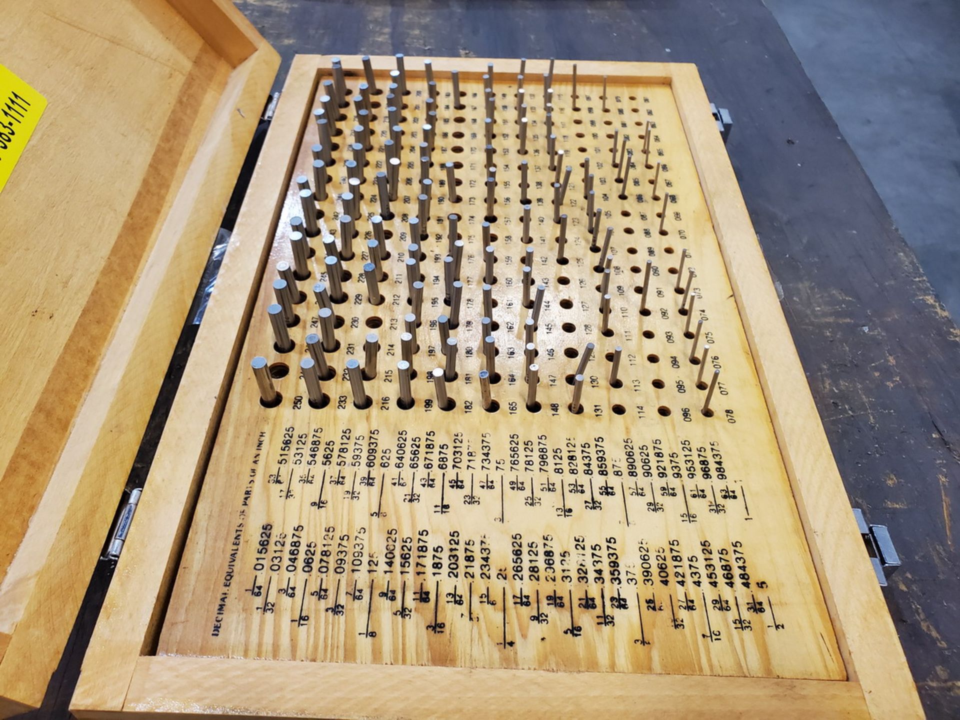 Pin Gage Set .061"-.250" - Image 5 of 5