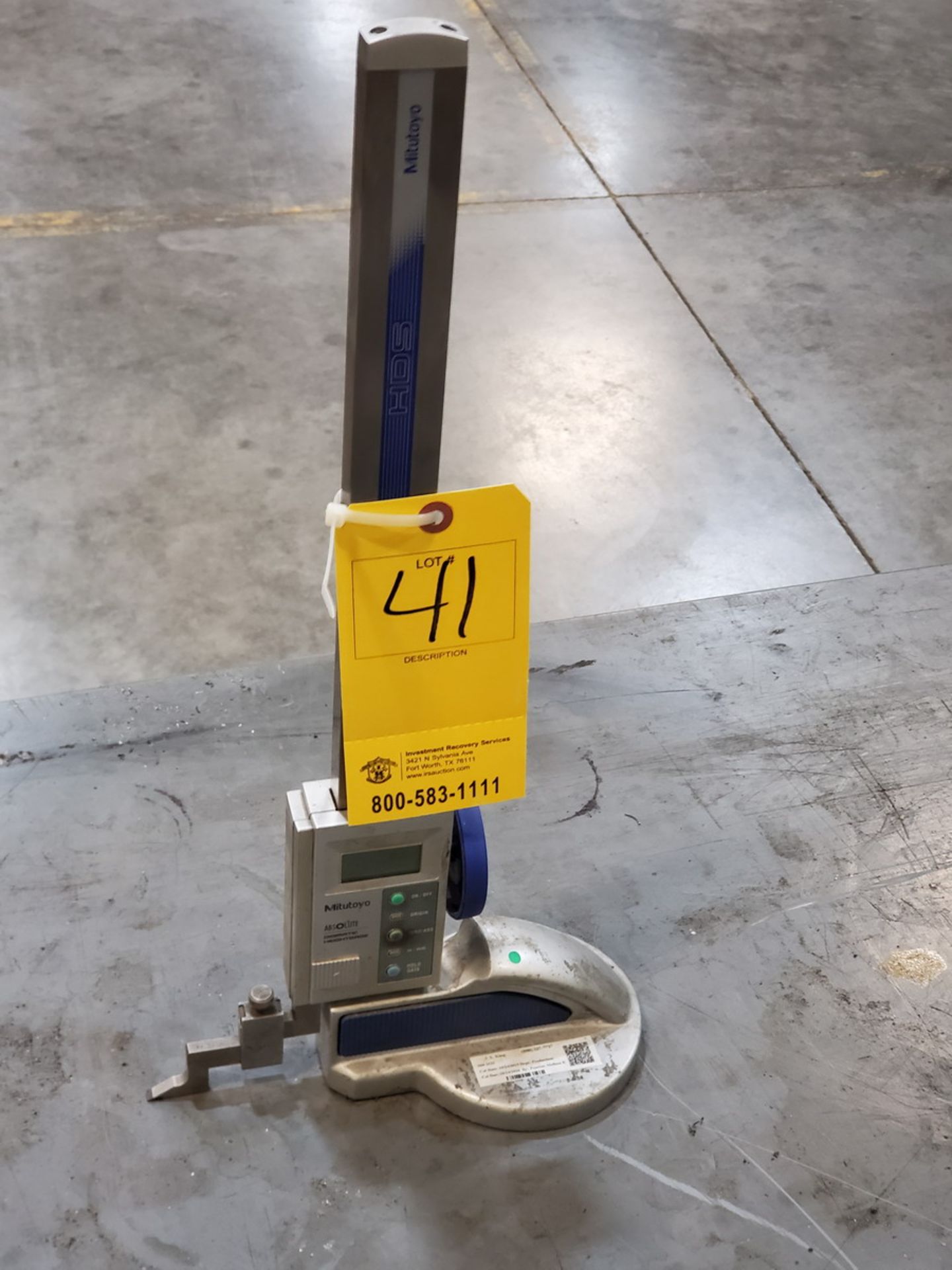 Mitutoyo 16" Digital Height Gage - Image 2 of 3