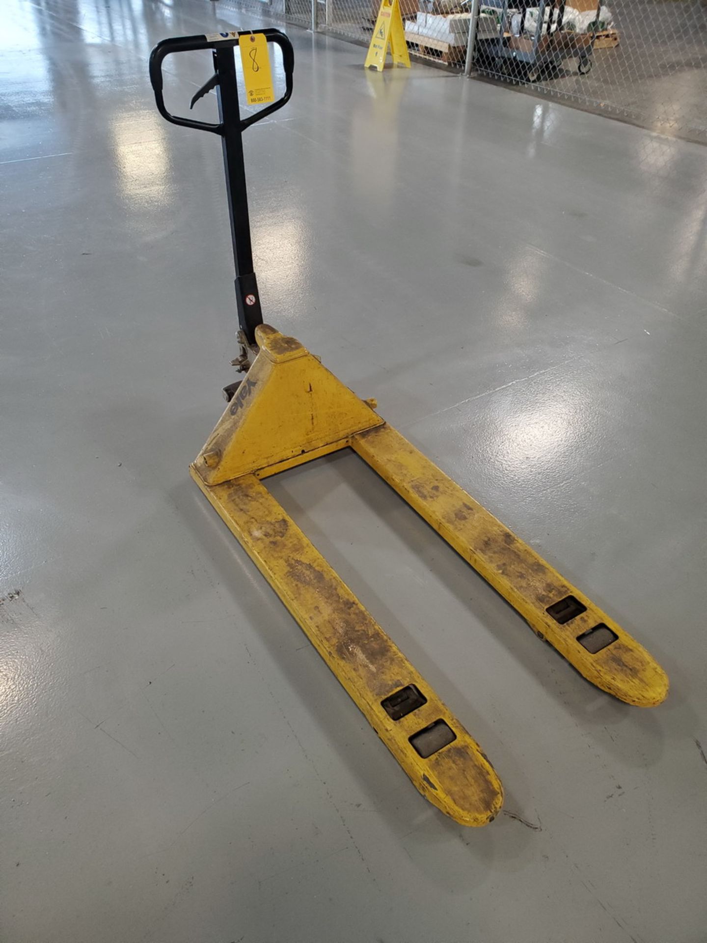 Yale Pallet Jack 48" Forks, 2500lbs Cap. - Image 2 of 2