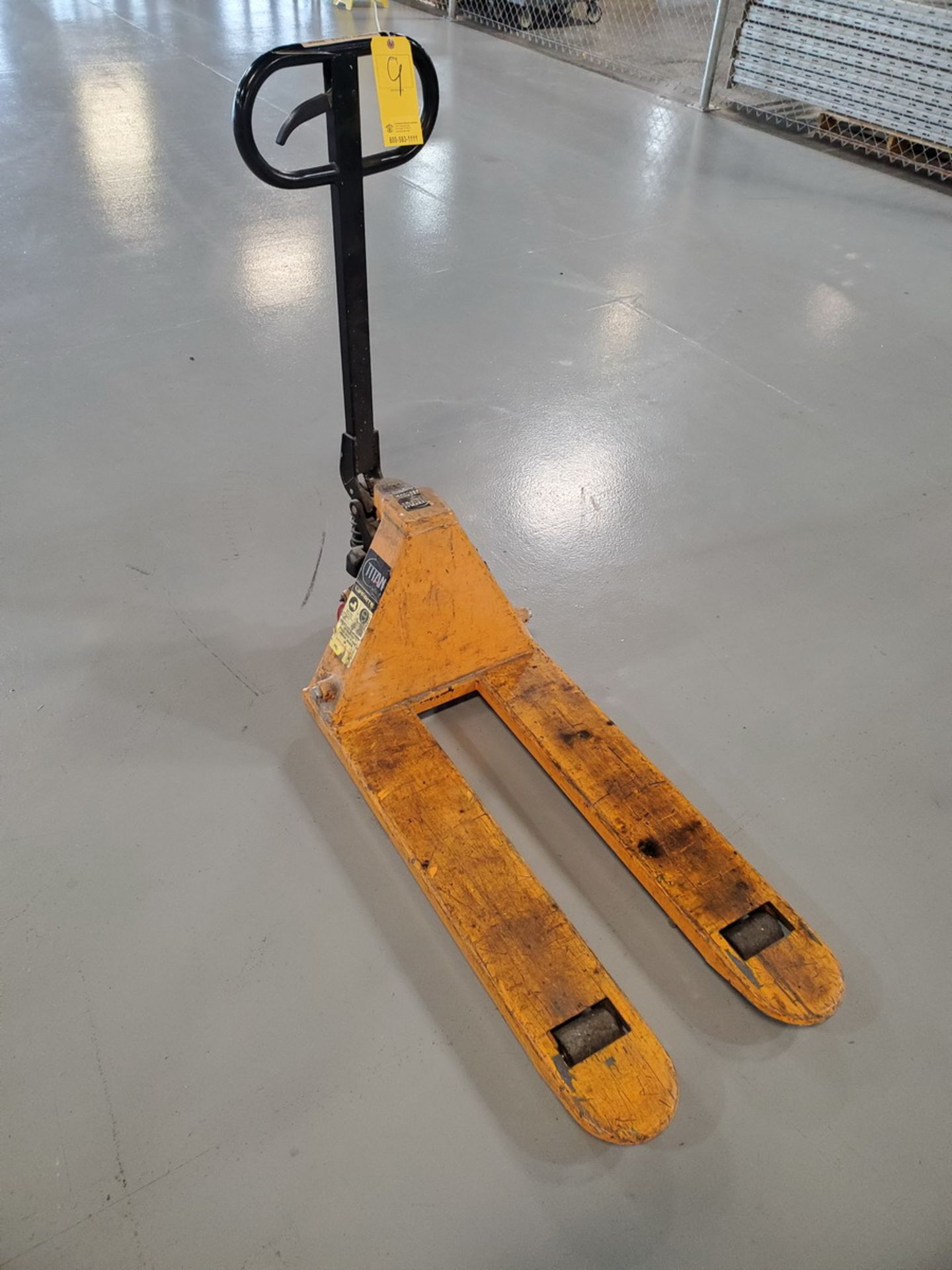 Titan Pallet Jack 36" Forks, 5500lbs Cap. - Image 2 of 2