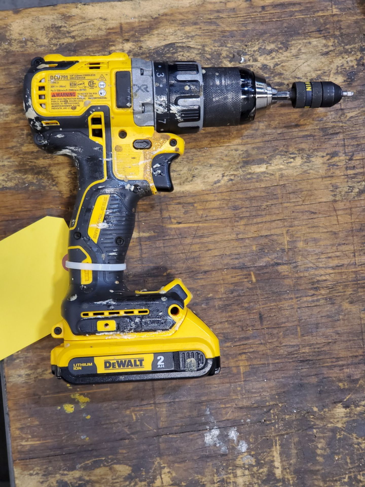 Dewalt DCD791 1/2" Cordless Drill 20V Max, 2AH - Image 3 of 3