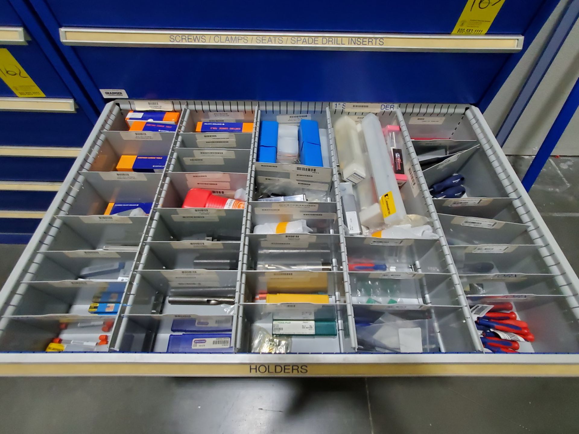 Modular Drawer Cabinet To Include But Not Limited To: Boring Bars, Carbide Tools, Sumitom Thread - Image 60 of 83