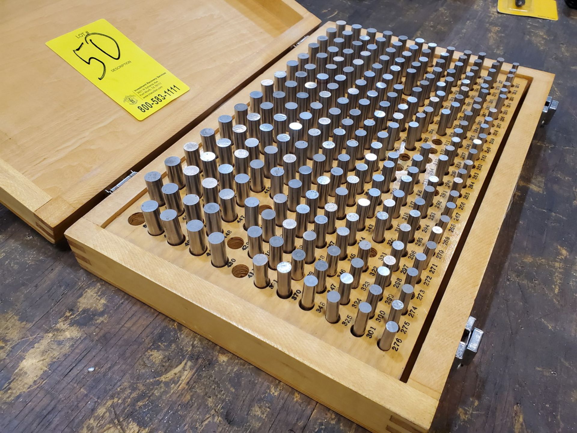 Phase II Pin Gage Set .251"-.500" - Image 3 of 4