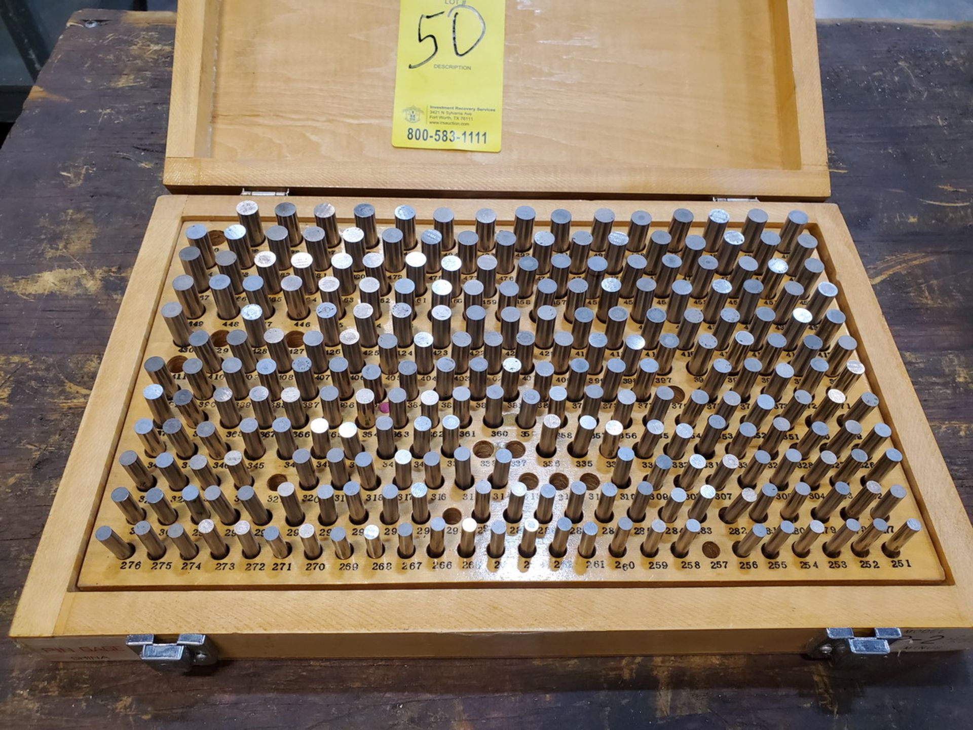 Phase II Pin Gage Set .251"-.500" - Image 2 of 4