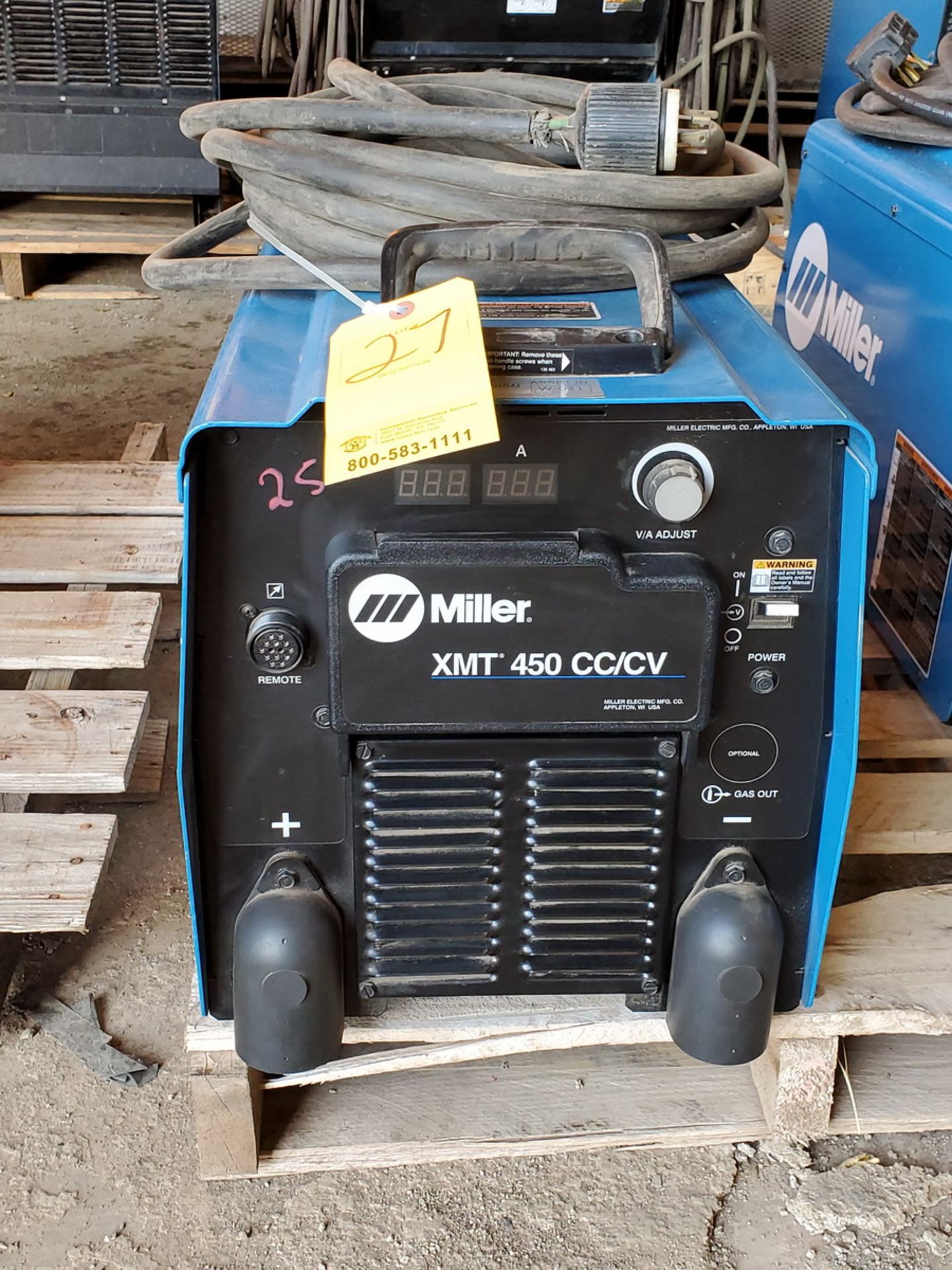 Miller XMT 450 CC/CV Multi-Processing Welder - Image 2 of 5