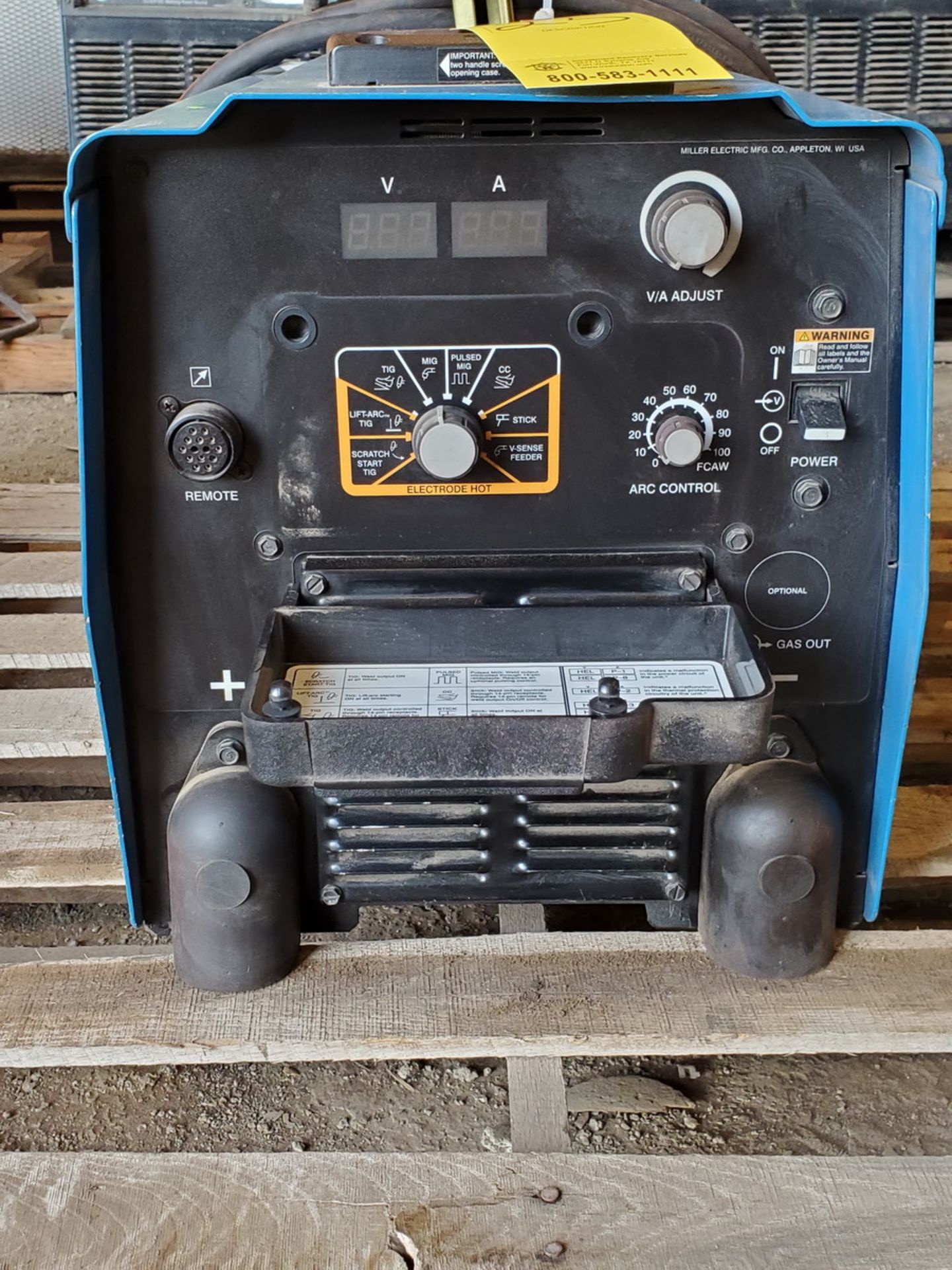 Miller XMT 450 CC/CV Multi-Processing Welder - Image 4 of 5