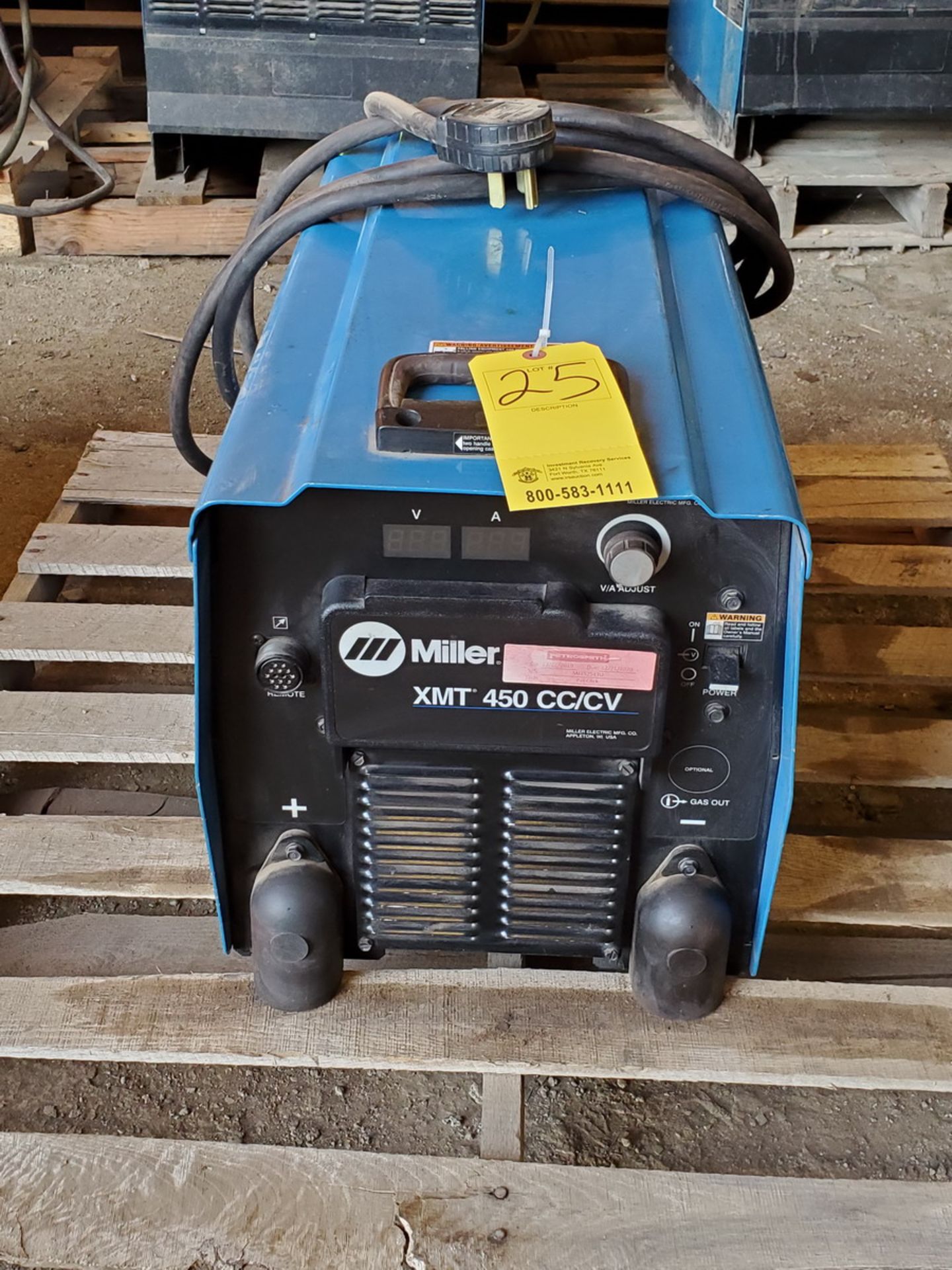 Miller XMT 450 CC/CV Multi-Processing Welder - Image 2 of 5